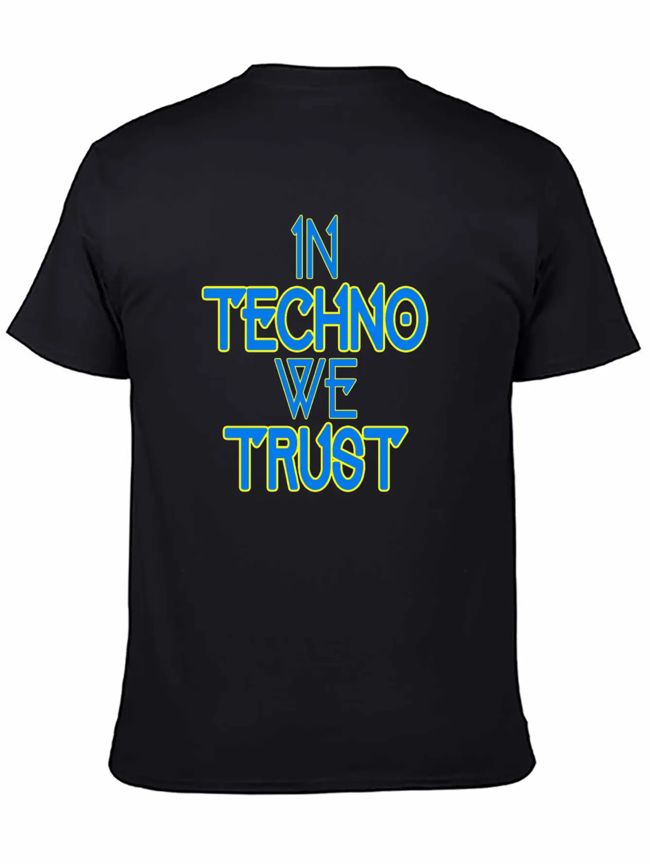 In Techno We Trust Rave Music Stylish Everyday T-Shirt – Unisex Basic Cotton Tee