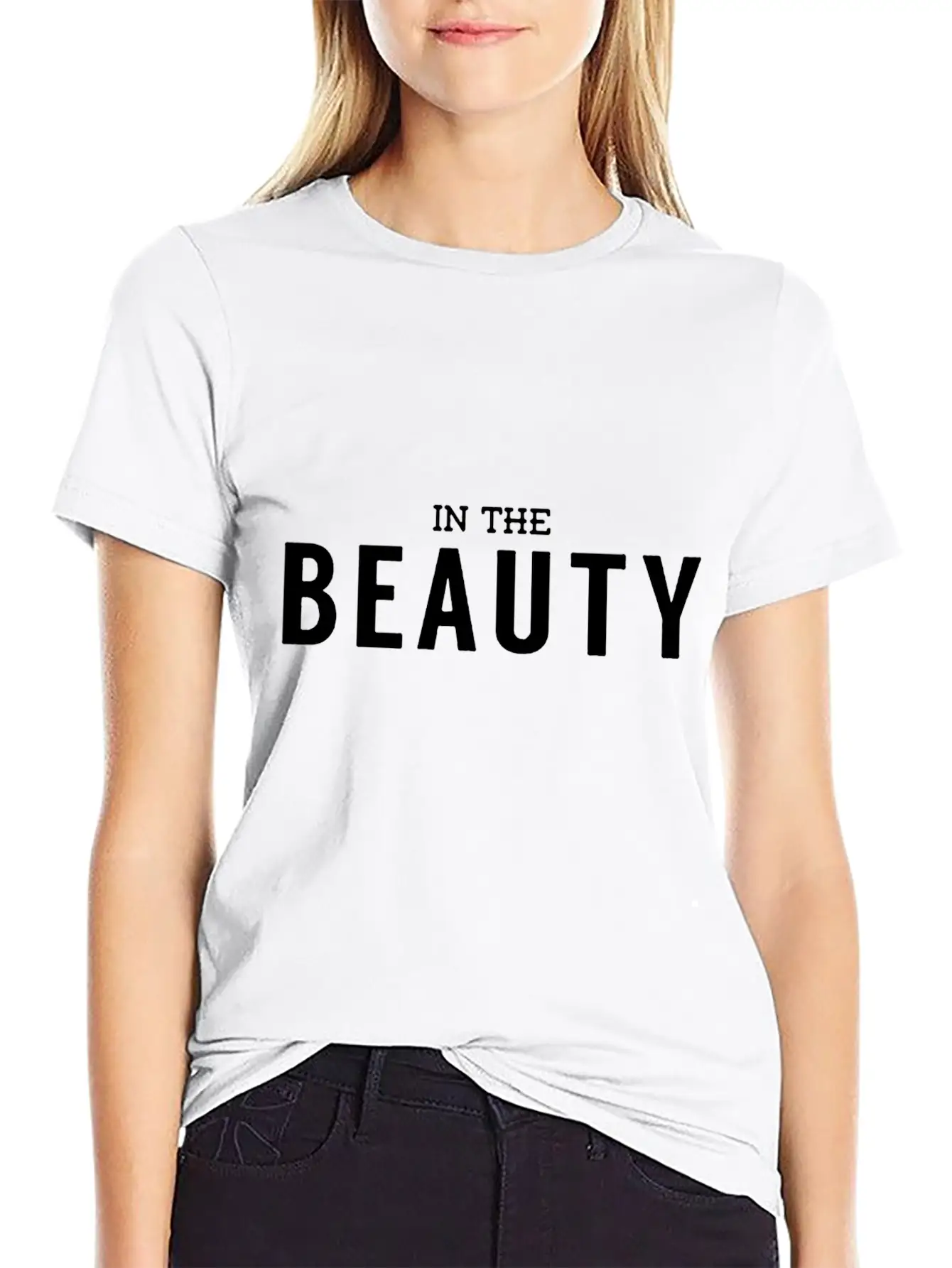 In The Beauty Funny Comfortable Minimalist Graphic Tee – Summer Style Essential