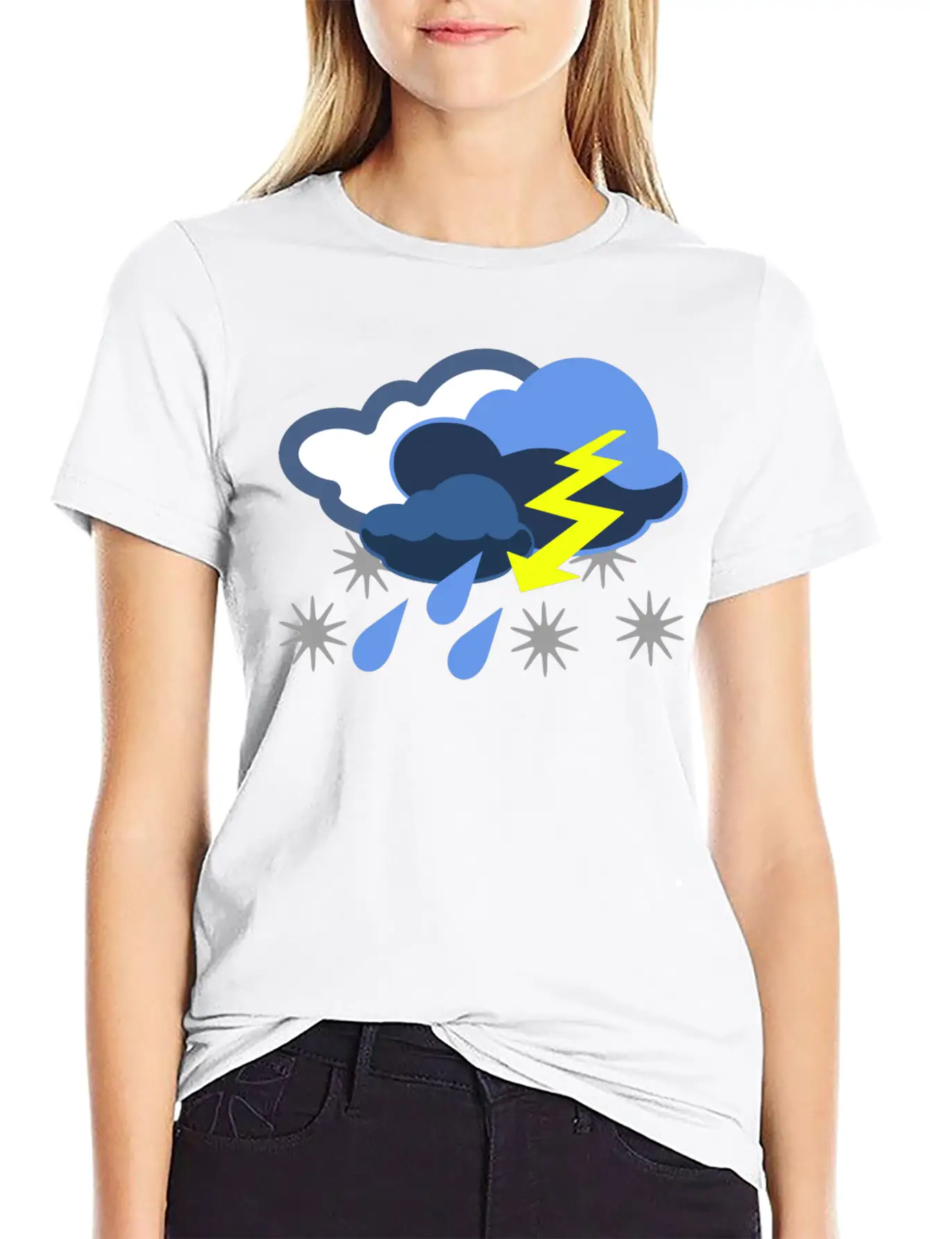 Inclement Weather Basic Graphic T-Shirt – Daily Comfort In Soft Cotton