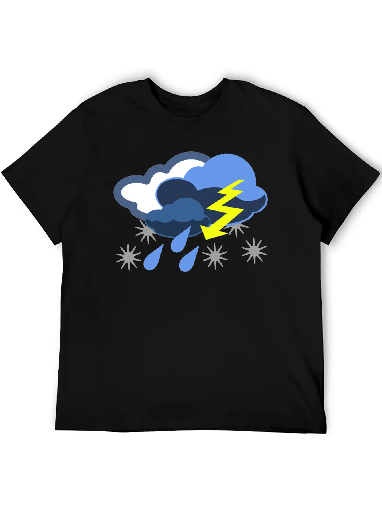 Inclement Weather Basic Graphic T-Shirt – Daily Comfort In Soft Cotton