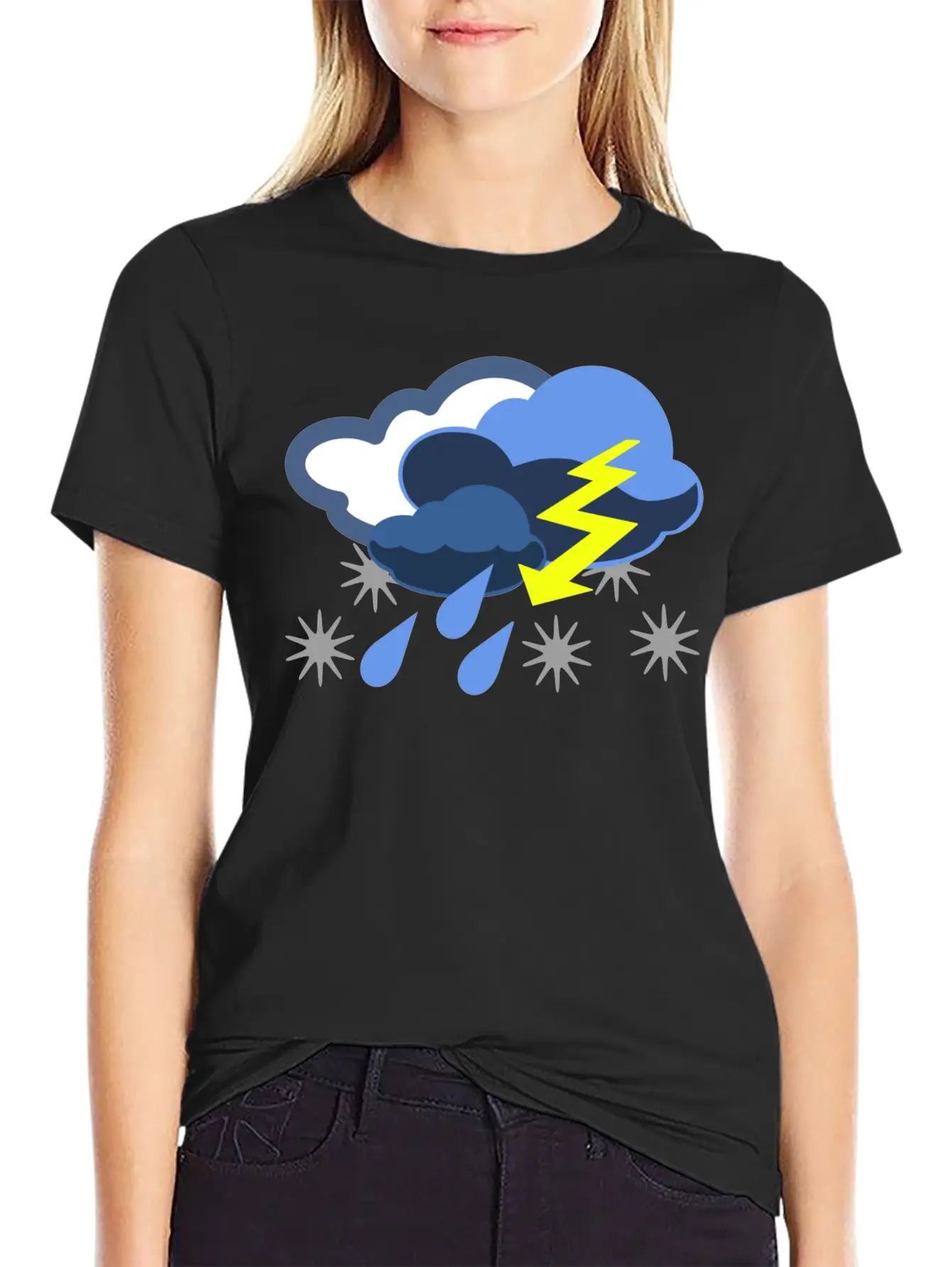 Inclement Weather Basic Graphic T-Shirt – Daily Comfort In Soft Cotton