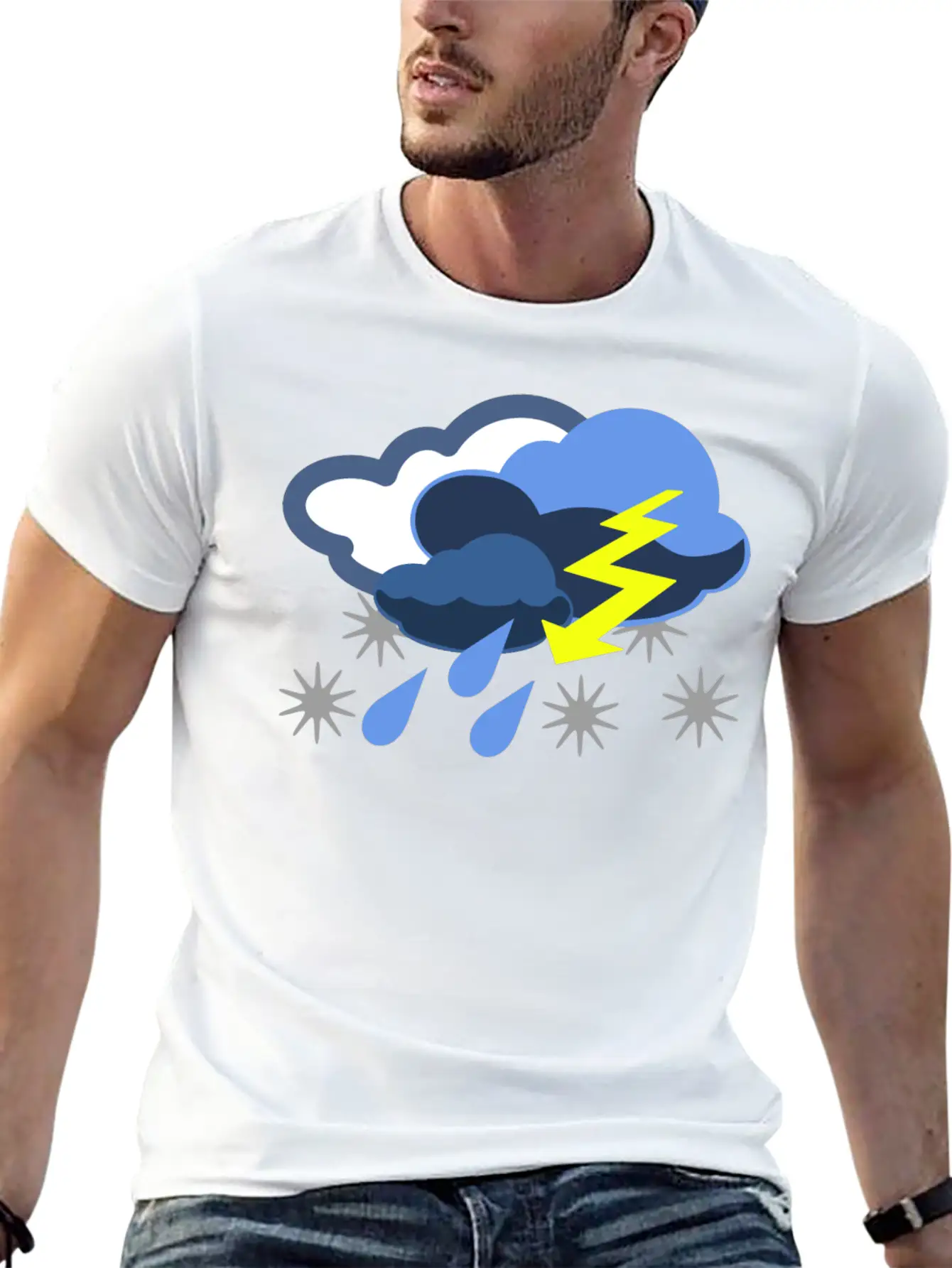Inclement Weather Basic Graphic T-Shirt – Daily Comfort In Soft Cotton