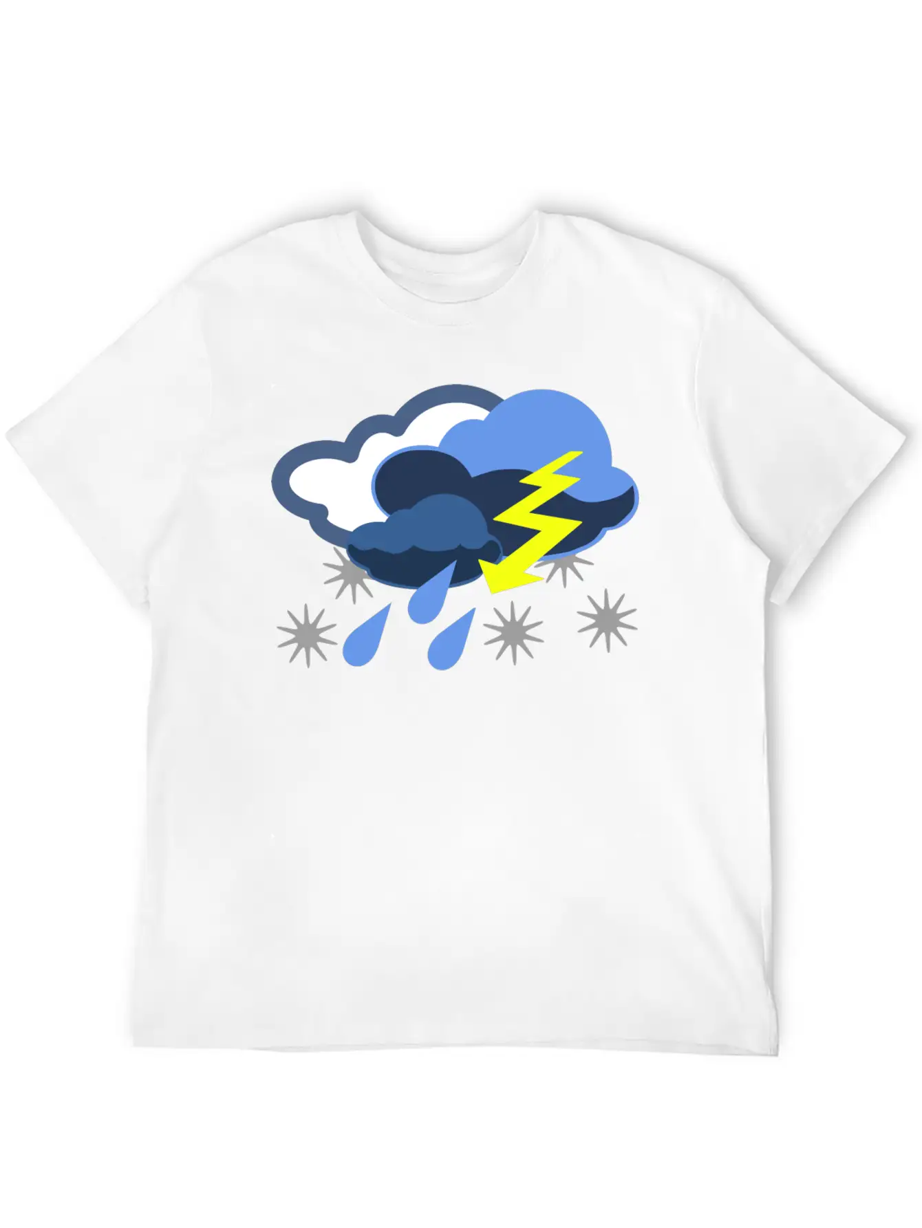 Inclement Weather Basic Graphic T-Shirt – Daily Comfort In Soft Cotton