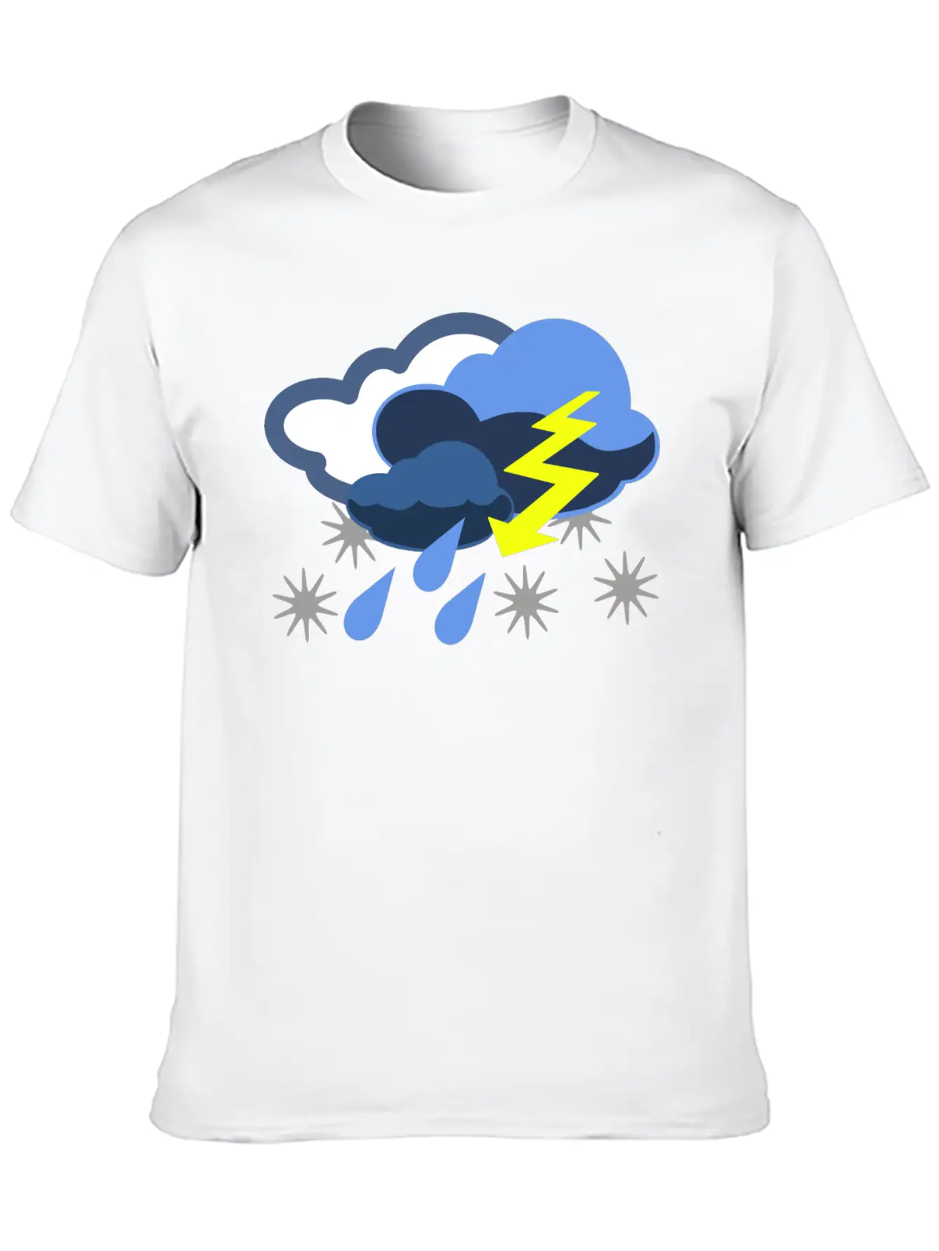 Inclement Weather Basic Graphic T-Shirt – Daily Comfort In Soft Cotton