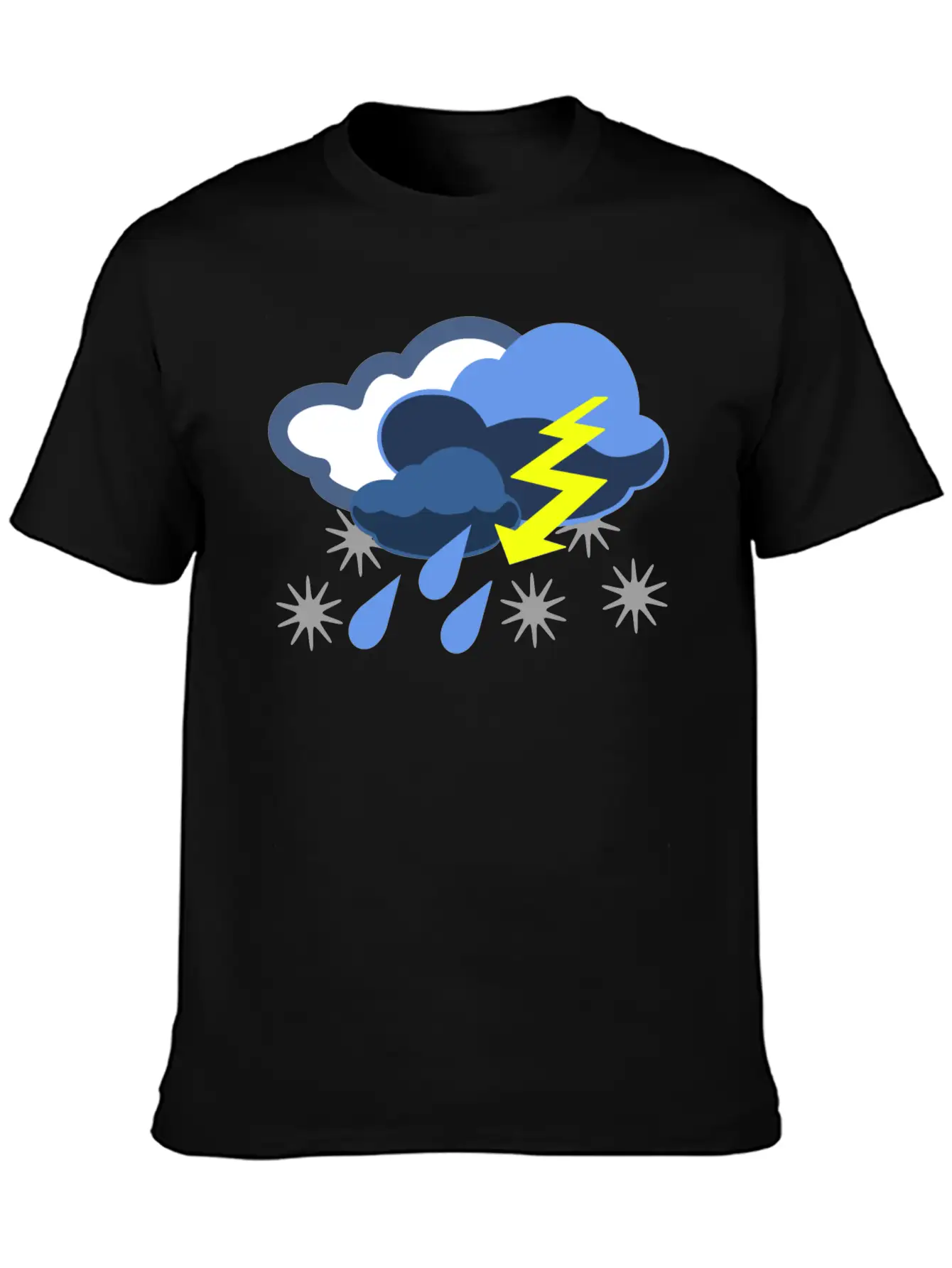 Inclement Weather Basic Graphic T-Shirt – Daily Comfort In Soft Cotton