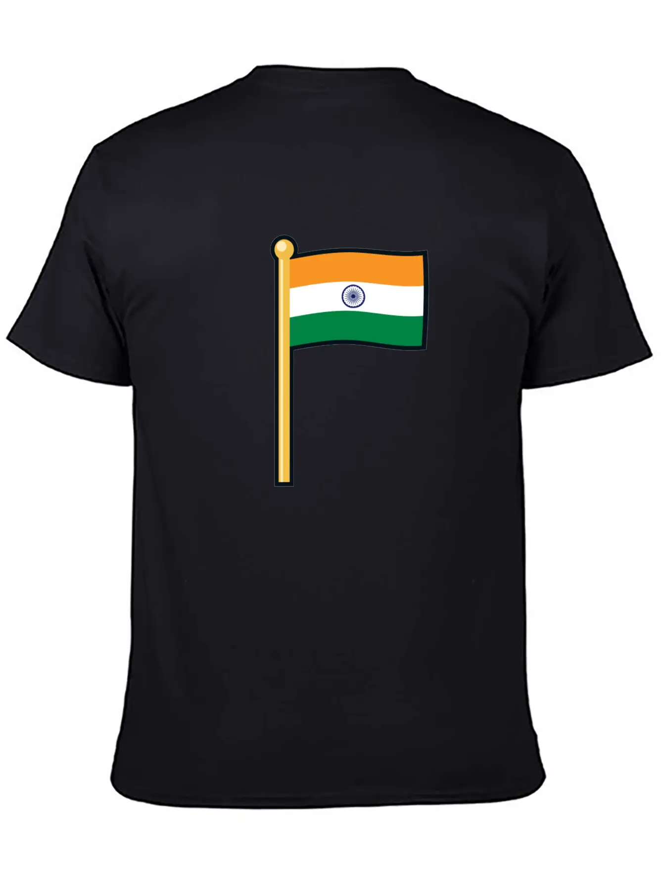 India Flag Basic Graphic T-Shirt – Daily Comfort In Soft Cotton