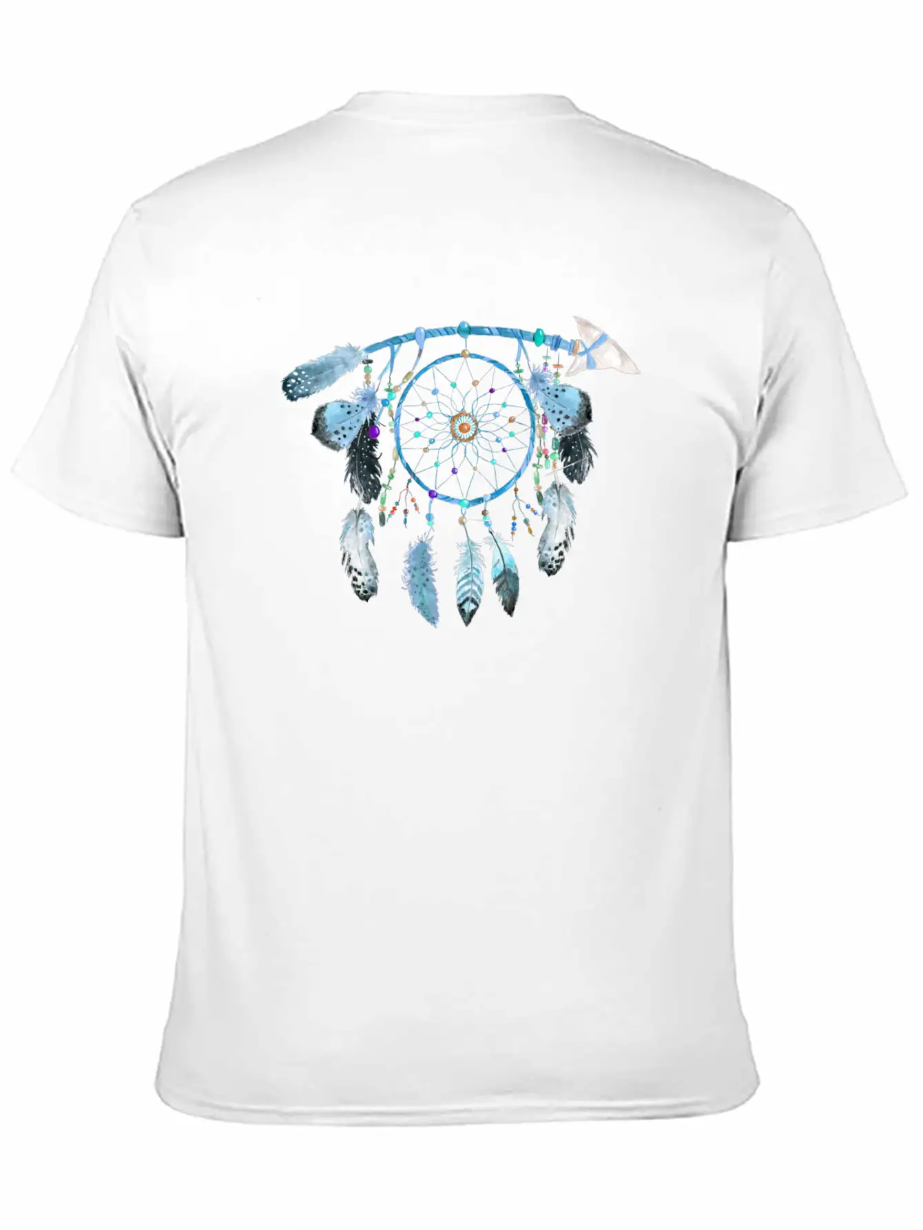 Indian Jewelry,Native American Jewelry, Feather Stylish Everyday T-Shirt – Unisex Basic Cotton Tee