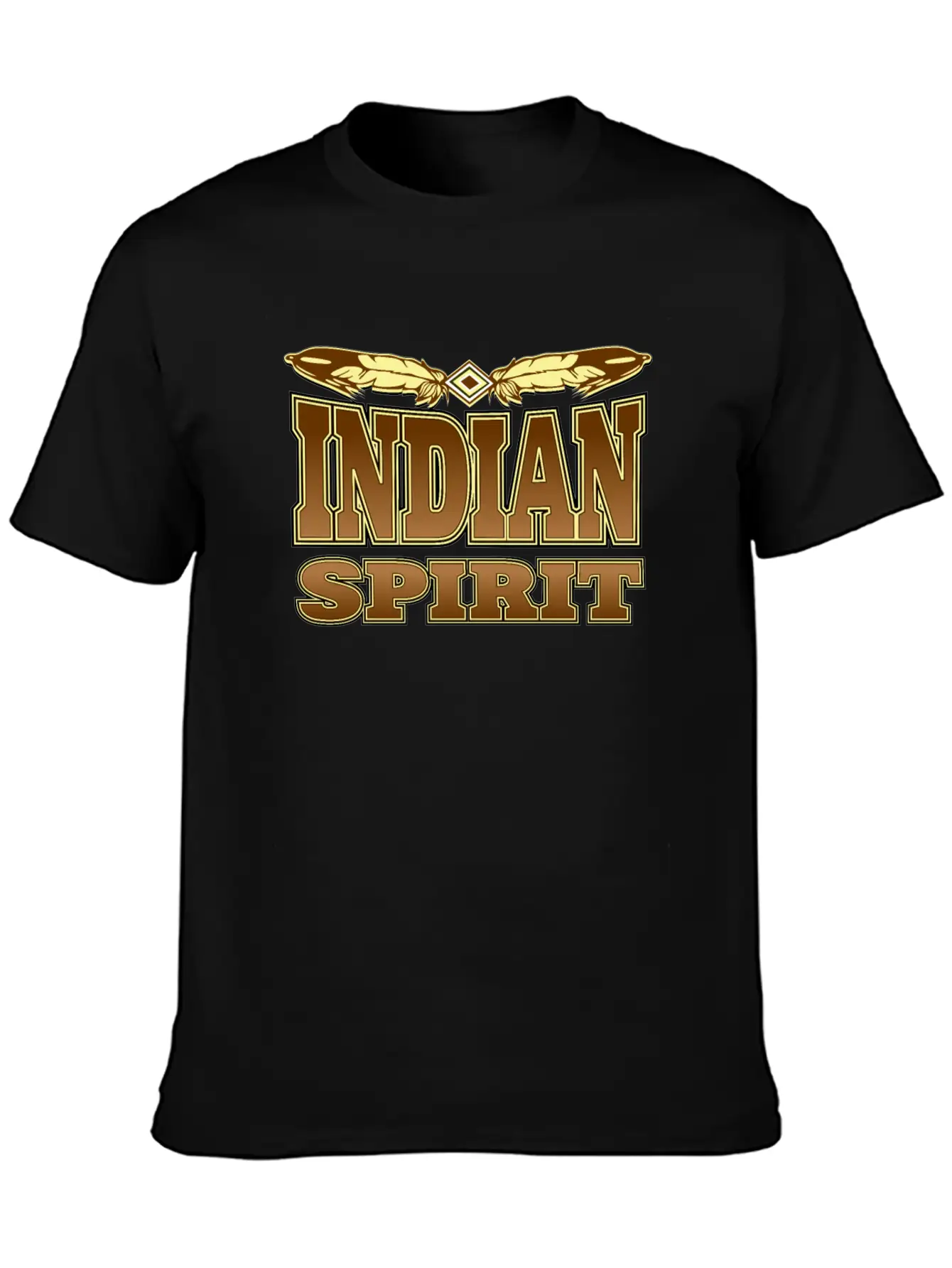 Indian Spirit Stylish Everyday T-Shirt – Unisex Basic Cotton Tee
