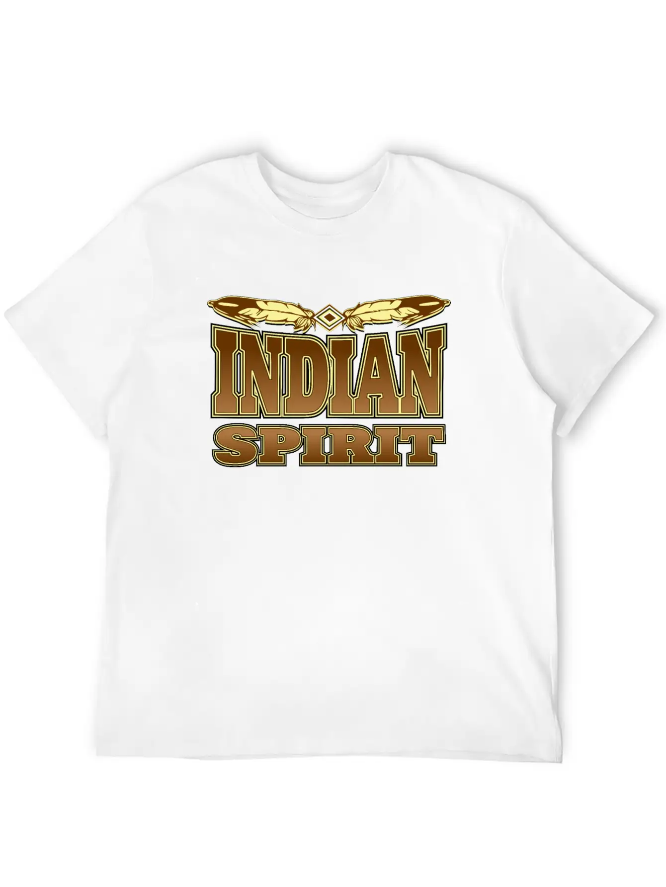 Indian Spirit Stylish Everyday T-Shirt – Unisex Basic Cotton Tee