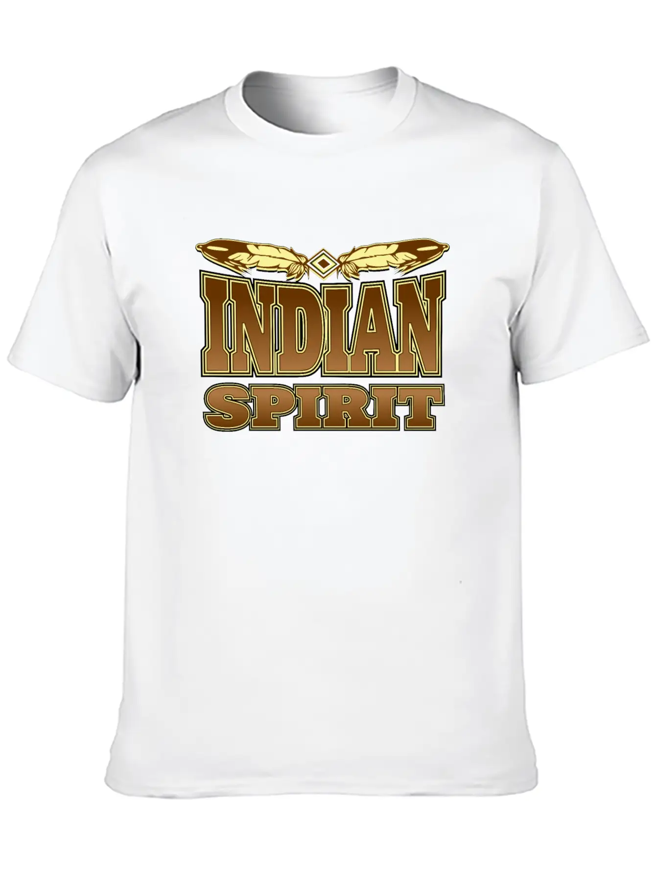 Indian Spirit Stylish Everyday T-Shirt – Unisex Basic Cotton Tee