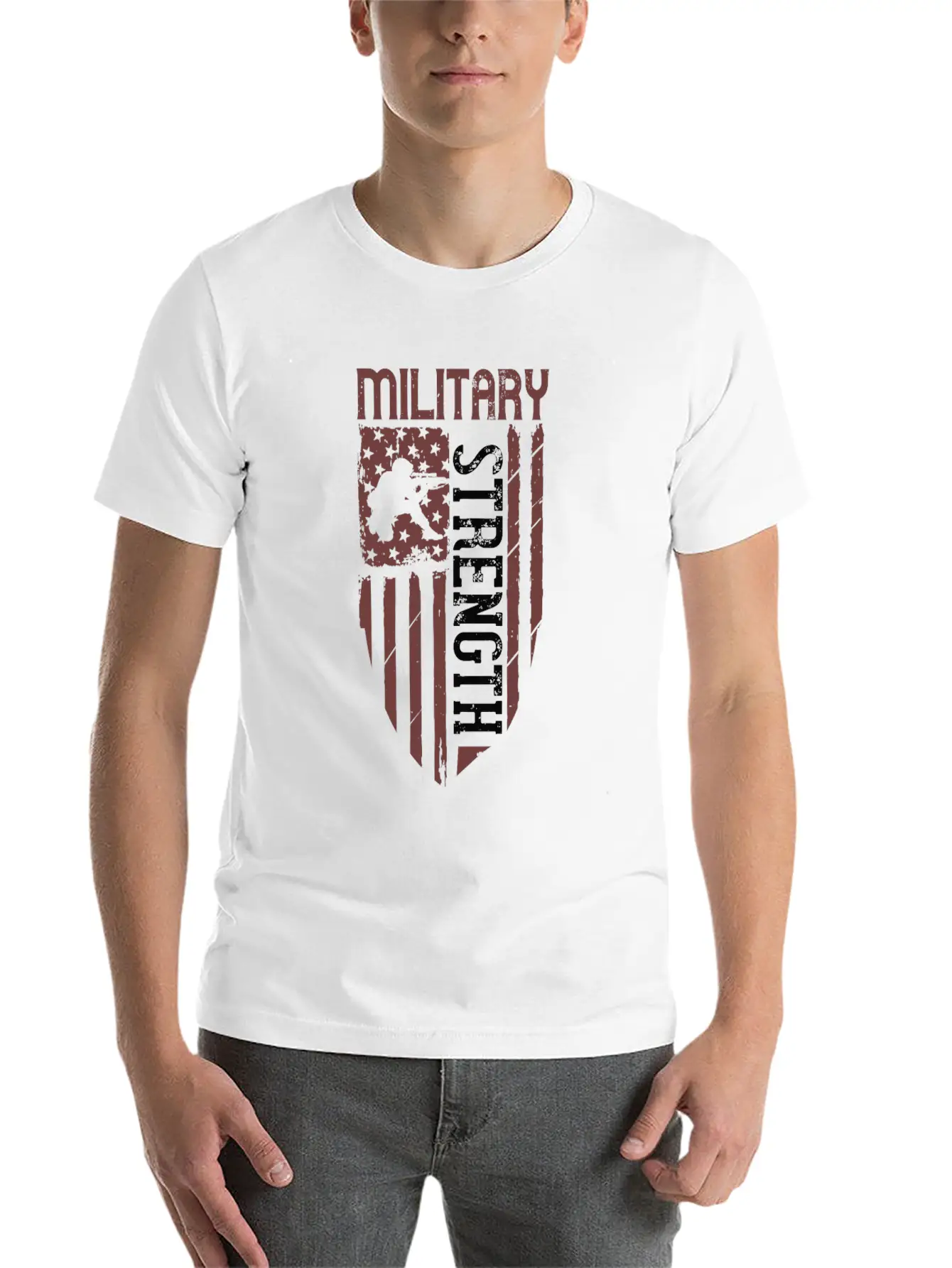 Infantry And Air Force Of America Timeless Short Sleeve Tee – Comfy And Minimalist Design