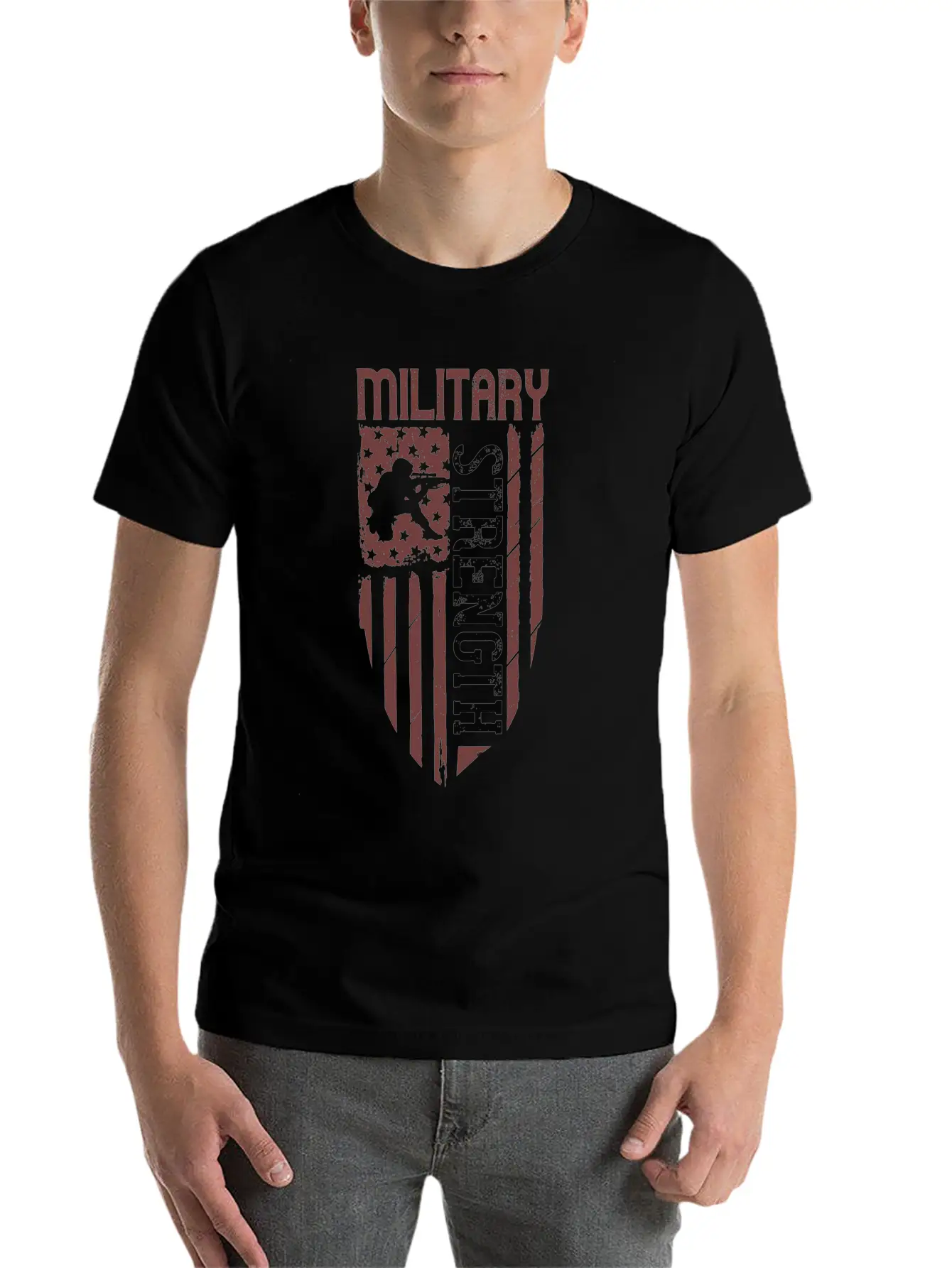 Infantry And Air Force Of America Timeless Short Sleeve Tee – Comfy And Minimalist Design