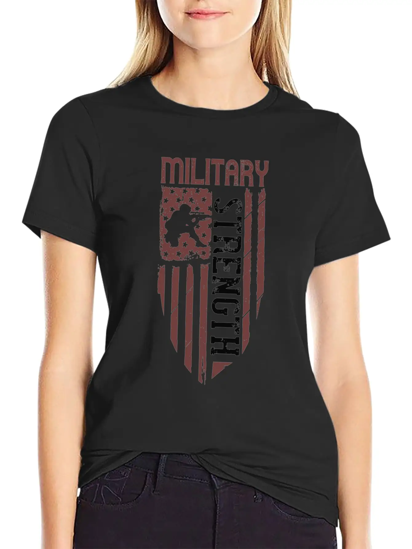 Infantry And Air Force Of America Timeless Short Sleeve Tee – Comfy And Minimalist Design