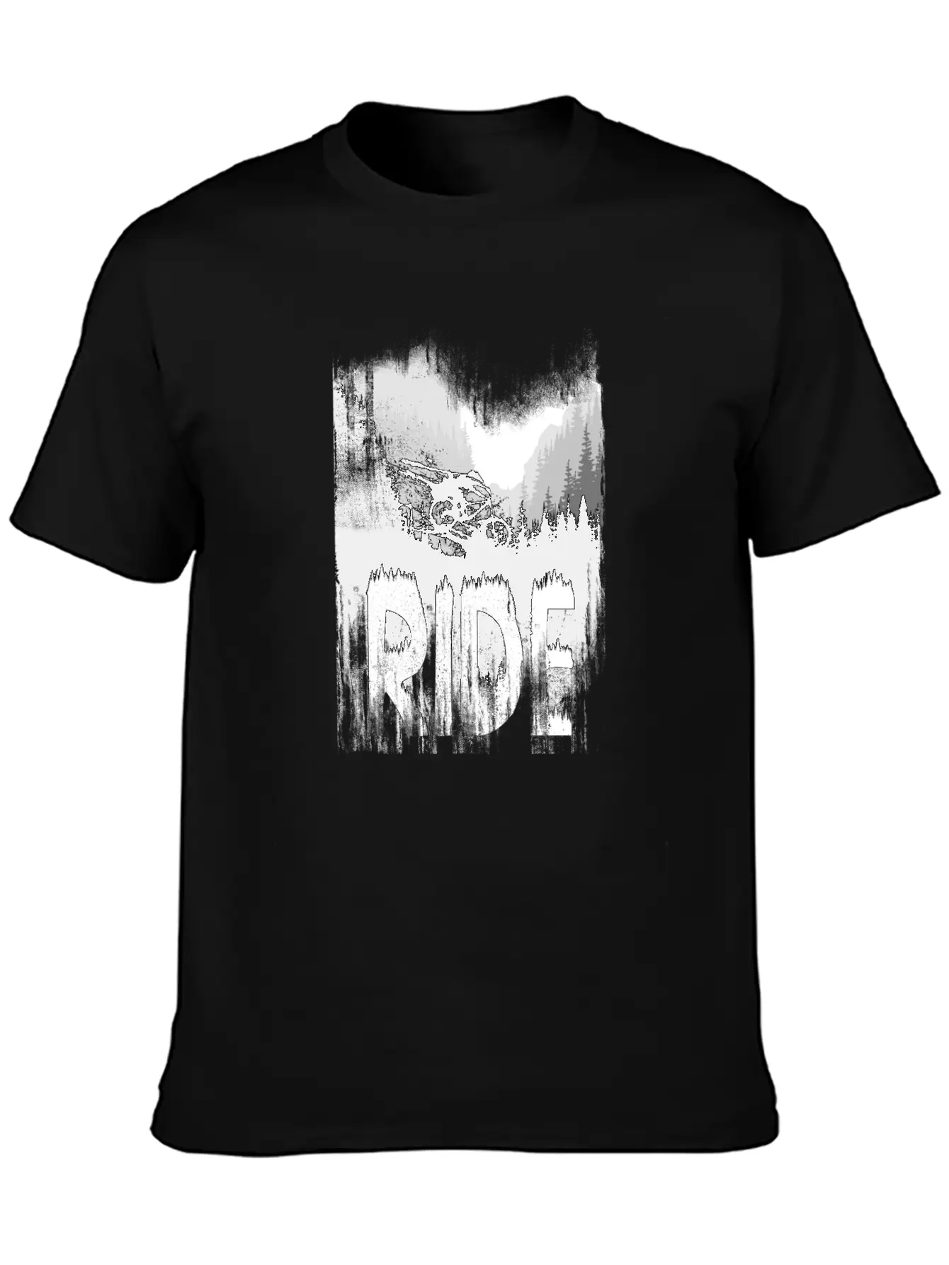Ink Ride Unisex Short Sleeve Soft Cotton T-Shirt – Casual Everyday Wear