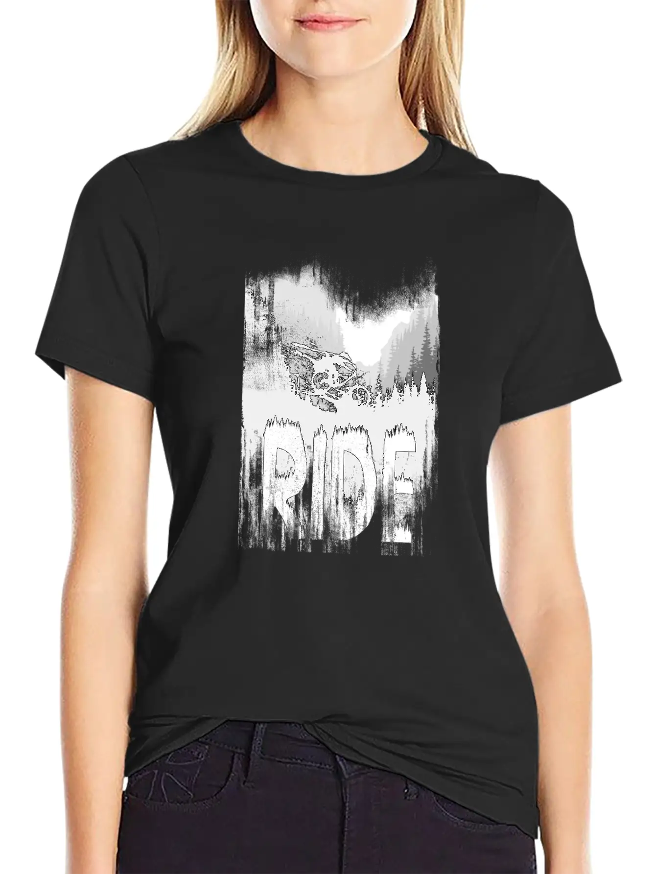 Ink Ride Unisex Short Sleeve Soft Cotton T-Shirt – Casual Everyday Wear