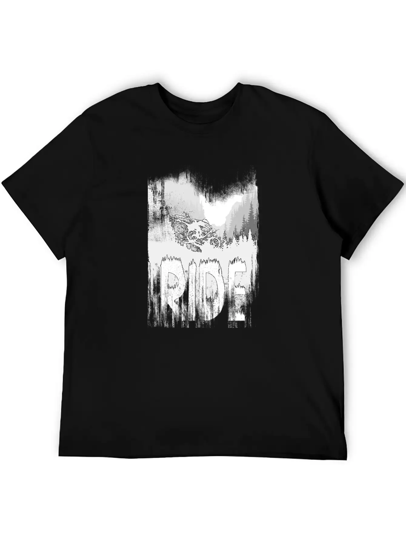 Ink Ride Unisex Short Sleeve Soft Cotton T-Shirt – Casual Everyday Wear
