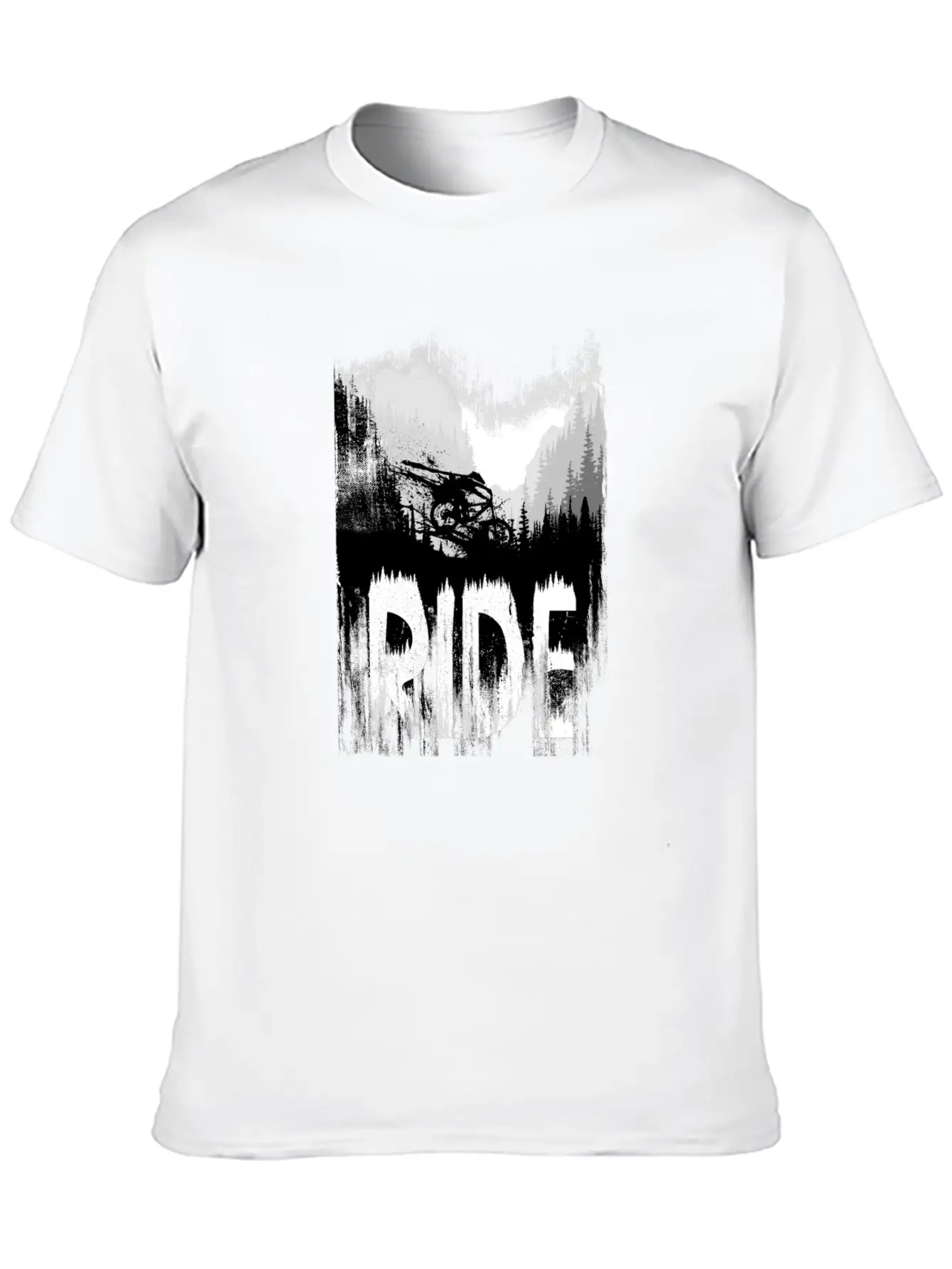 Ink Ride Unisex Short Sleeve Soft Cotton T-Shirt – Casual Everyday Wear