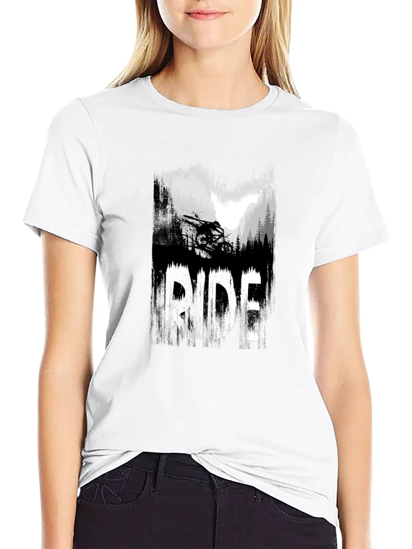 Ink Ride Unisex Short Sleeve Soft Cotton T-Shirt – Casual Everyday Wear