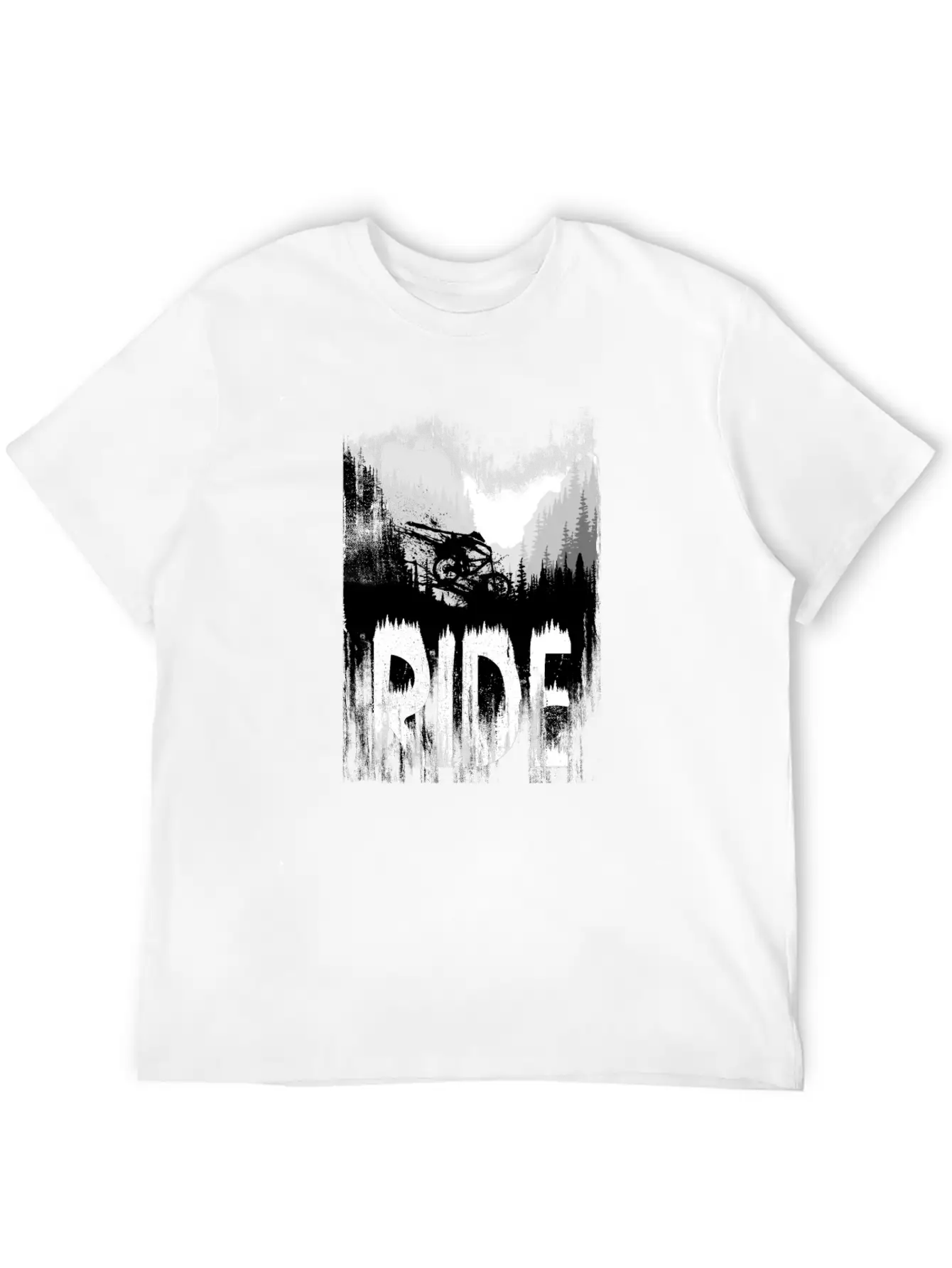 Ink Ride Unisex Short Sleeve Soft Cotton T-Shirt – Casual Everyday Wear