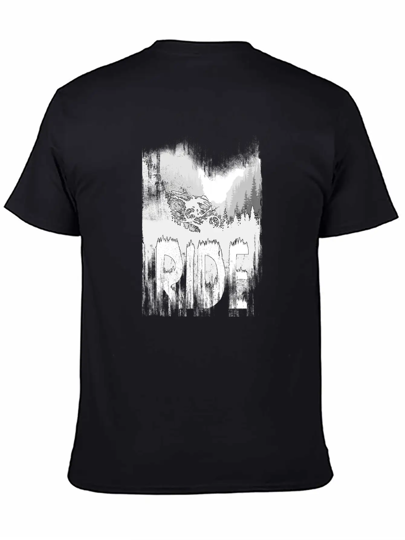 Ink Ride Unisex Short Sleeve Soft Cotton T-Shirt – Casual Everyday Wear