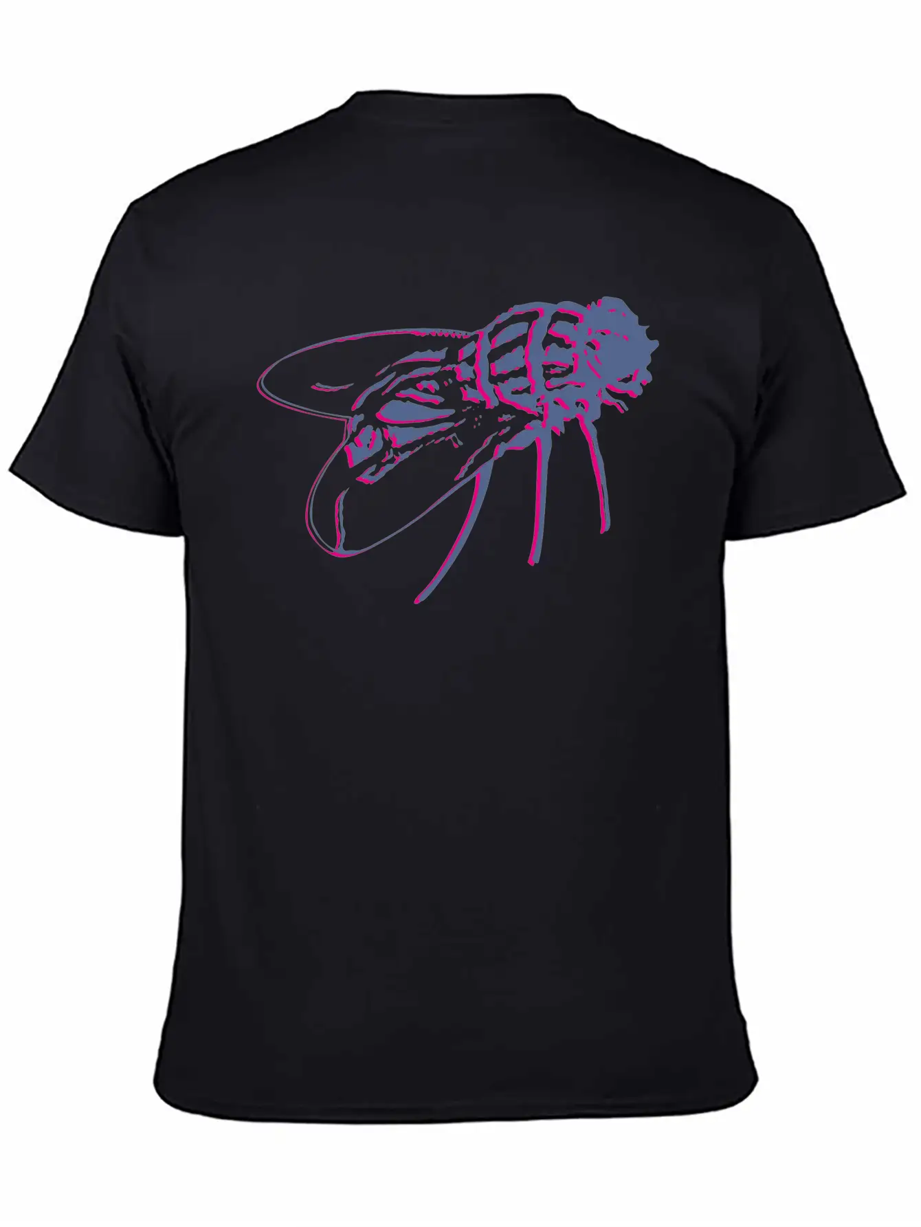 Insect Fly Wildlife Streetwear Vector Illustration Timeless Short Sleeve Tee – Comfy And Minimalist Design