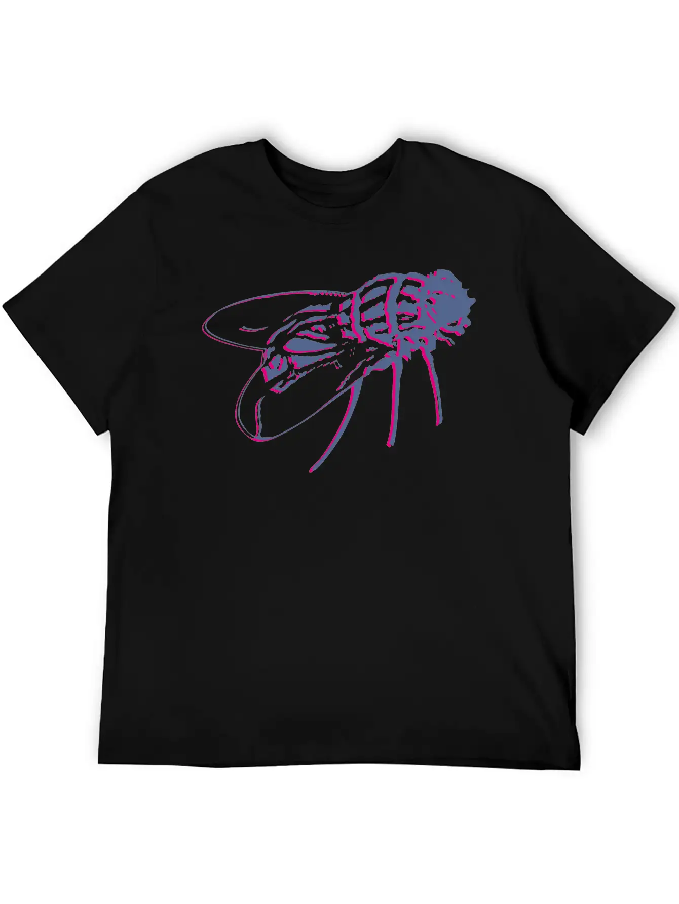 Insect Fly Wildlife Streetwear Vector Illustration Timeless Short Sleeve Tee – Comfy And Minimalist Design