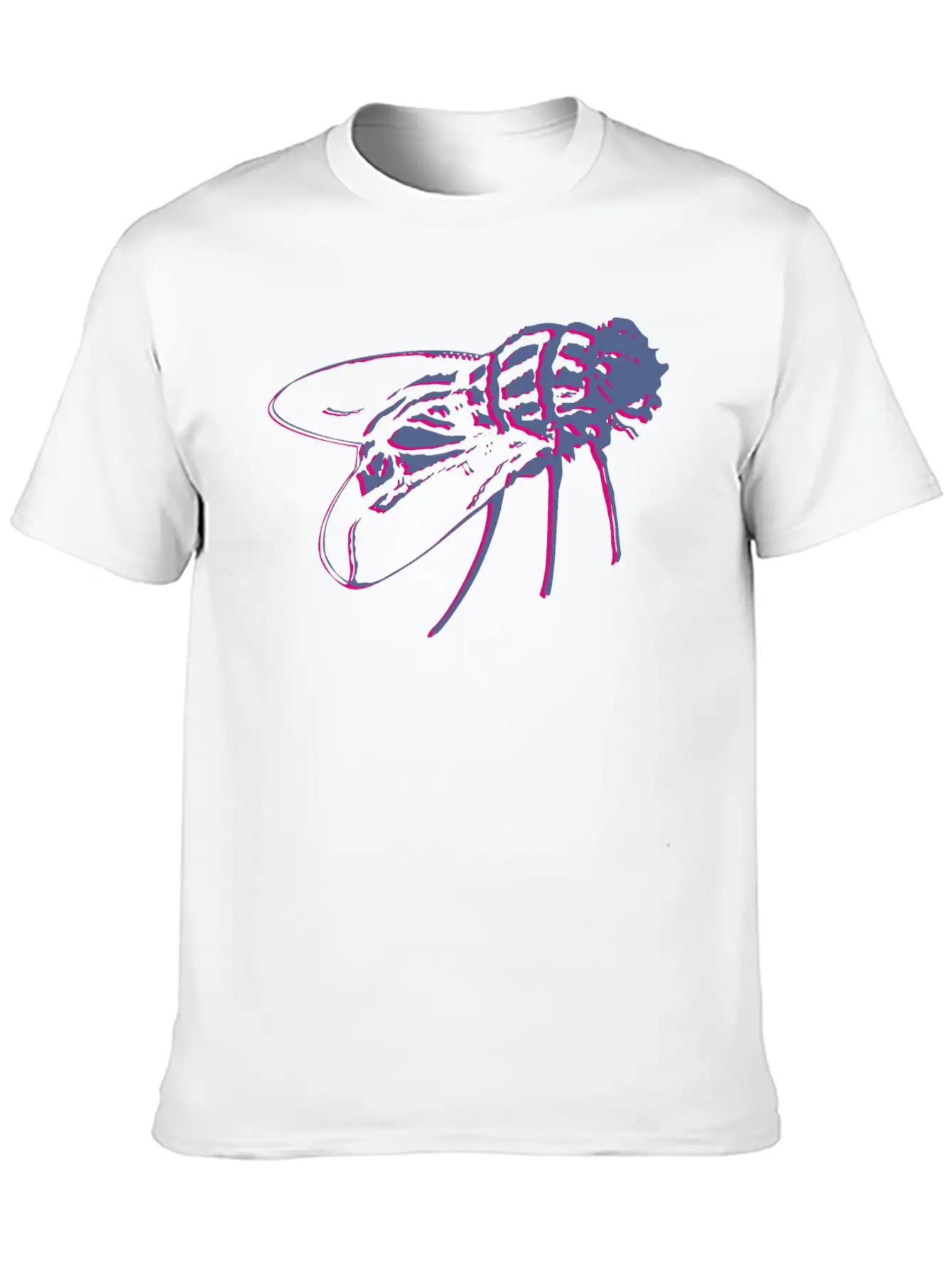 Insect Fly Wildlife Streetwear Vector Illustration Timeless Short Sleeve Tee – Comfy And Minimalist Design