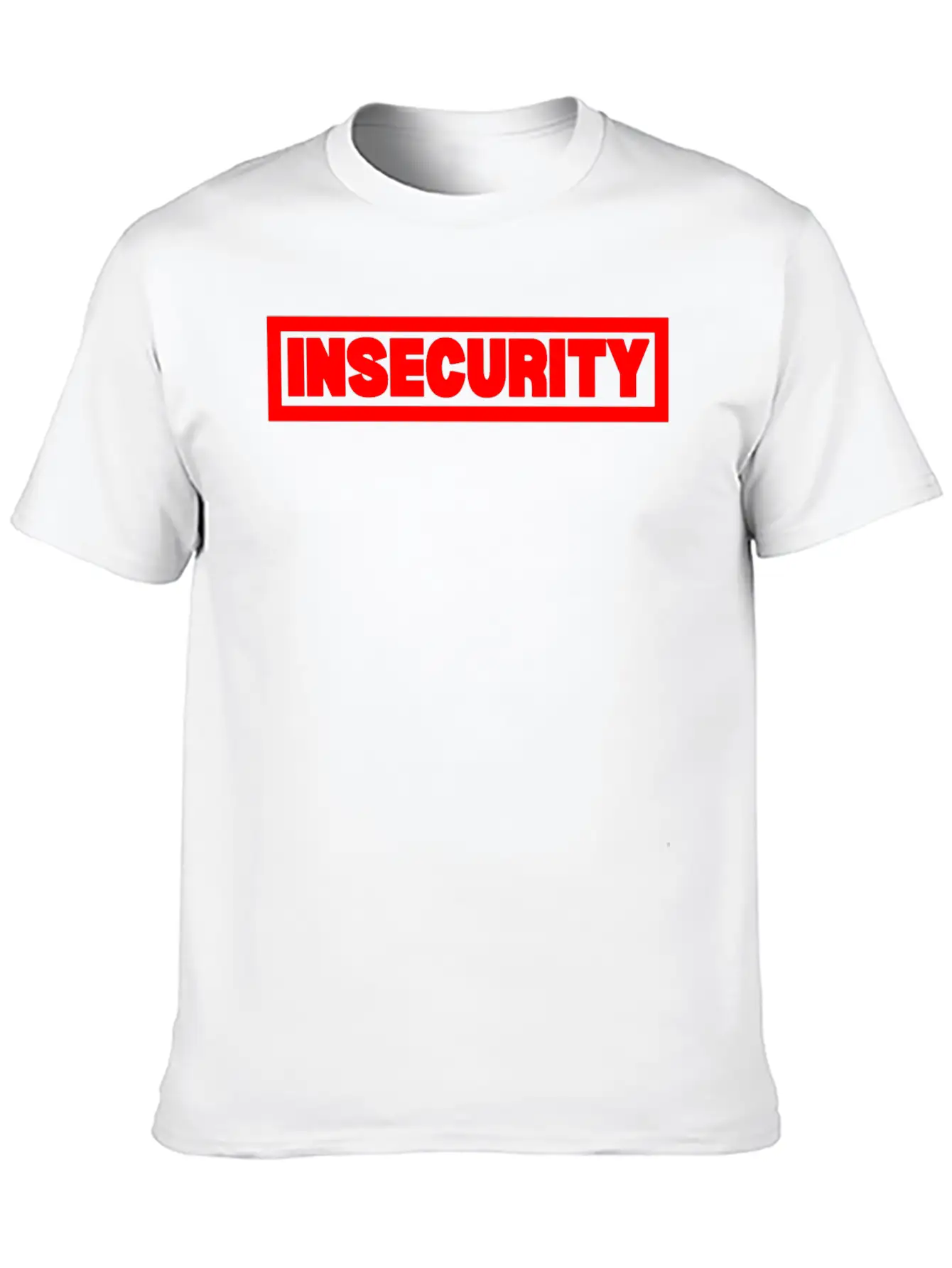 Insecurity Basic Graphic T-Shirt – Daily Comfort In Soft Cotton