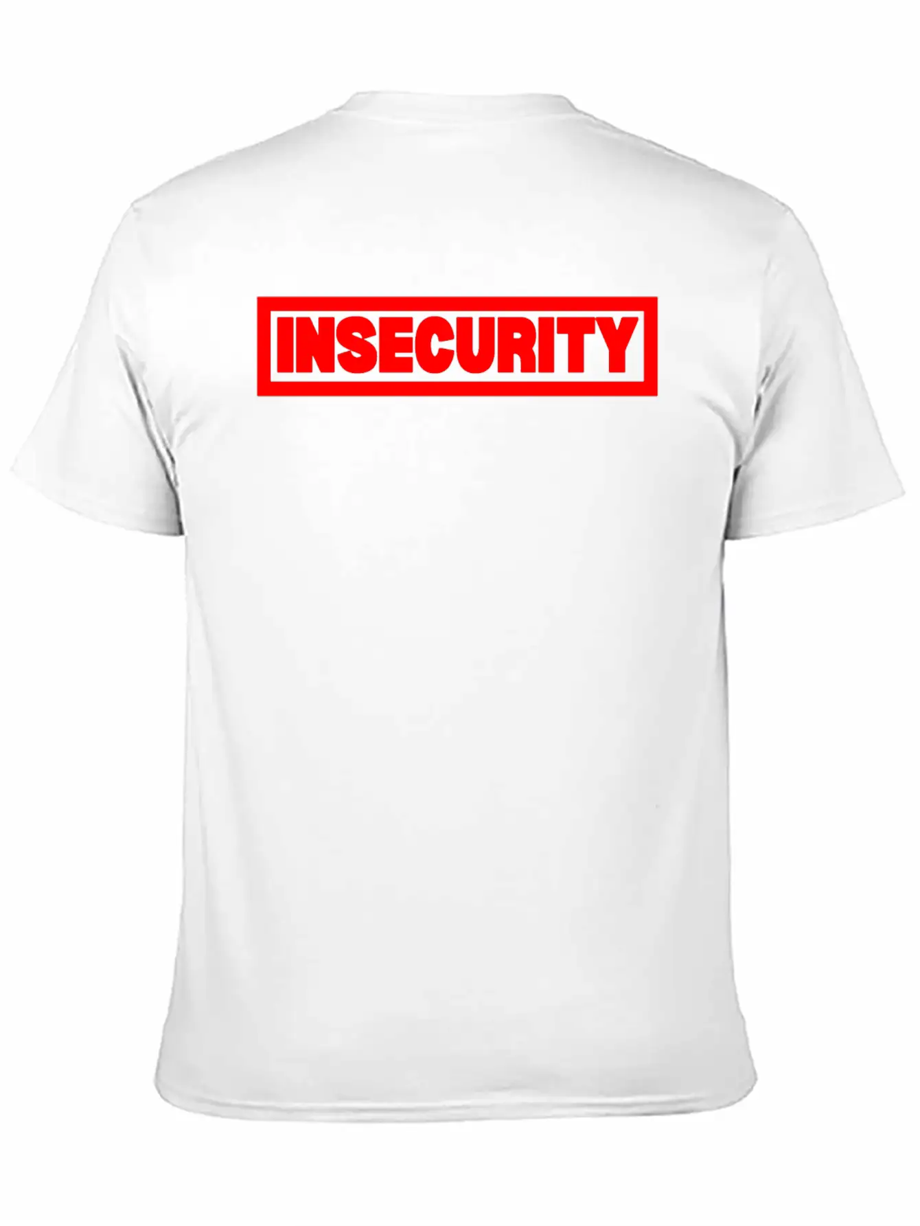 Insecurity Basic Graphic T-Shirt – Daily Comfort In Soft Cotton