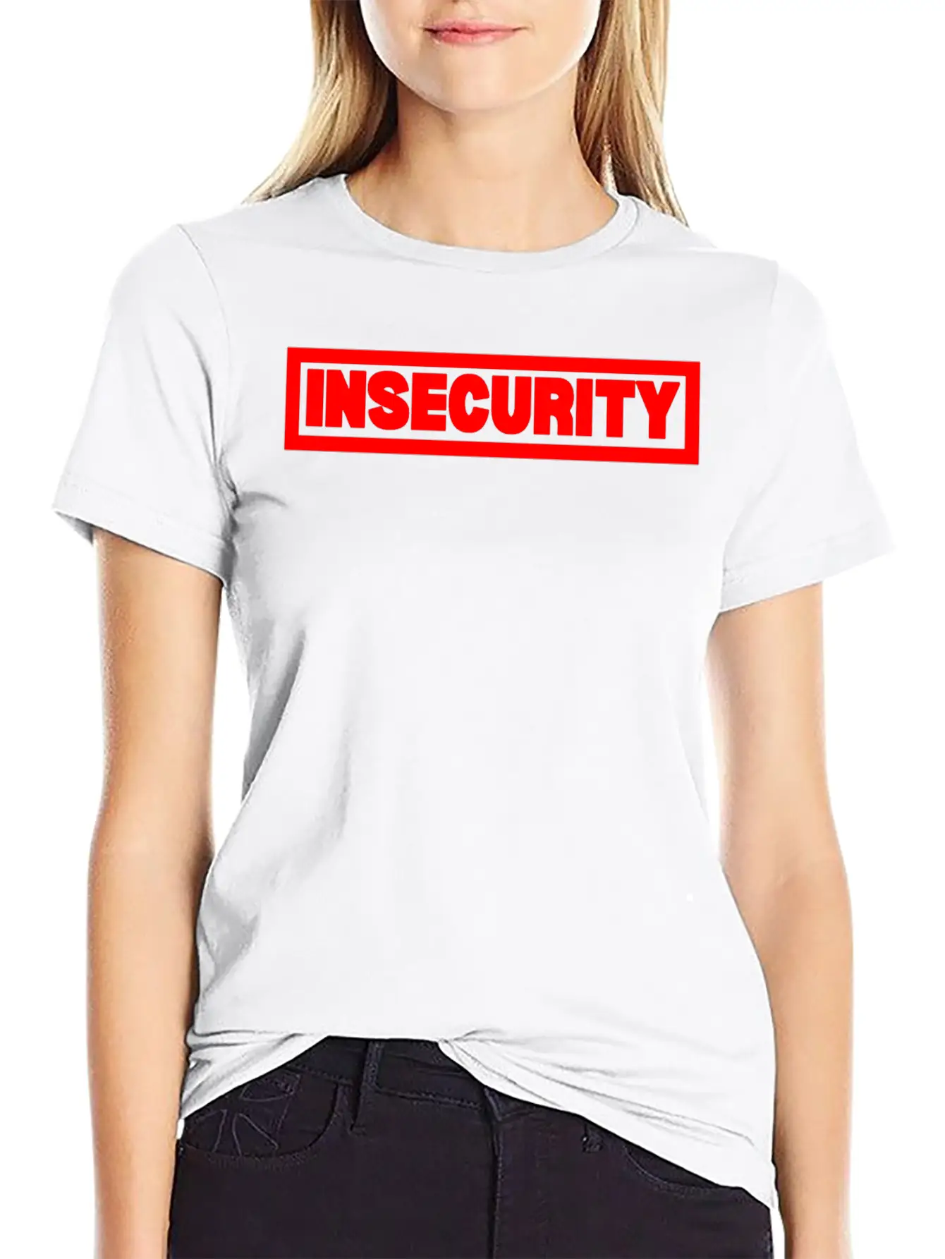 Insecurity Basic Graphic T-Shirt – Daily Comfort In Soft Cotton
