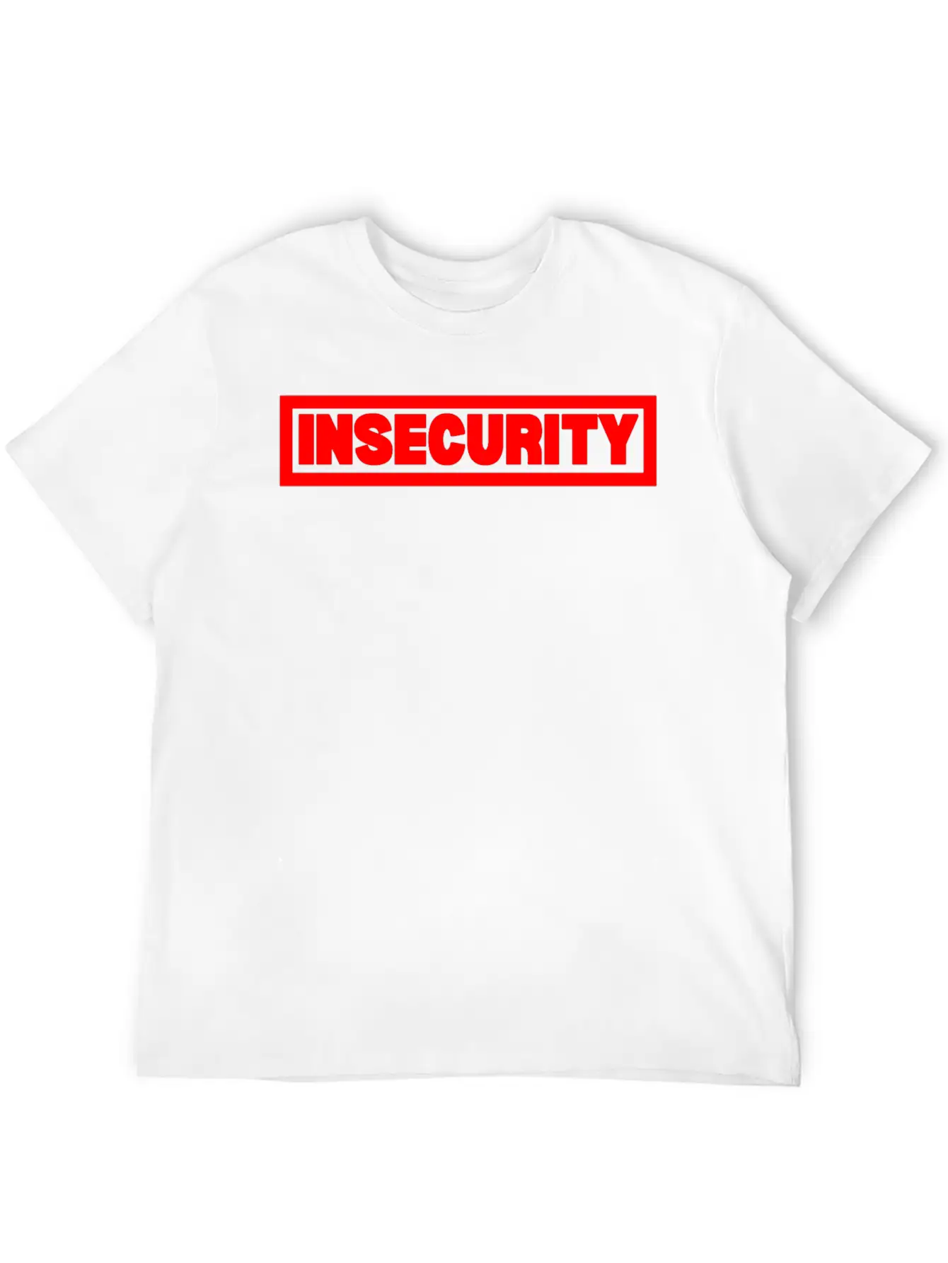 Insecurity Basic Graphic T-Shirt – Daily Comfort In Soft Cotton