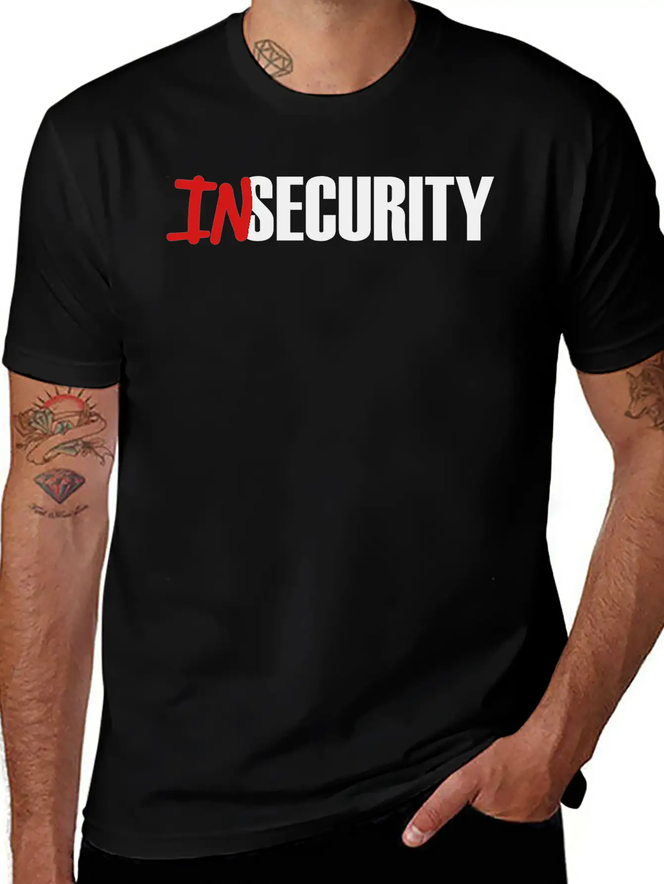 InSecurity Unisex Short Sleeve Soft Cotton T-Shirt – Casual Everyday Wear