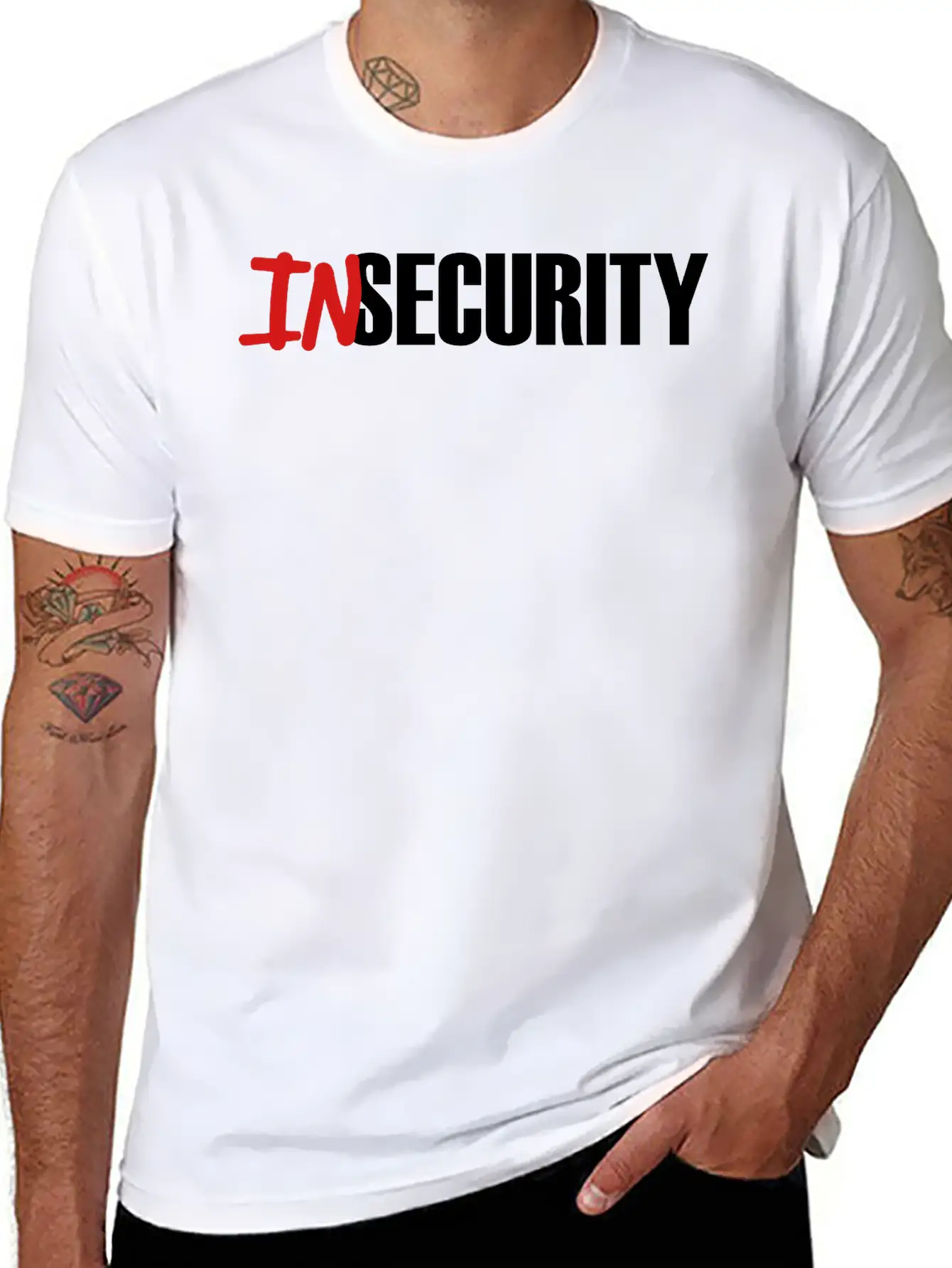 InSecurity Unisex Short Sleeve Soft Cotton T-Shirt – Casual Everyday Wear