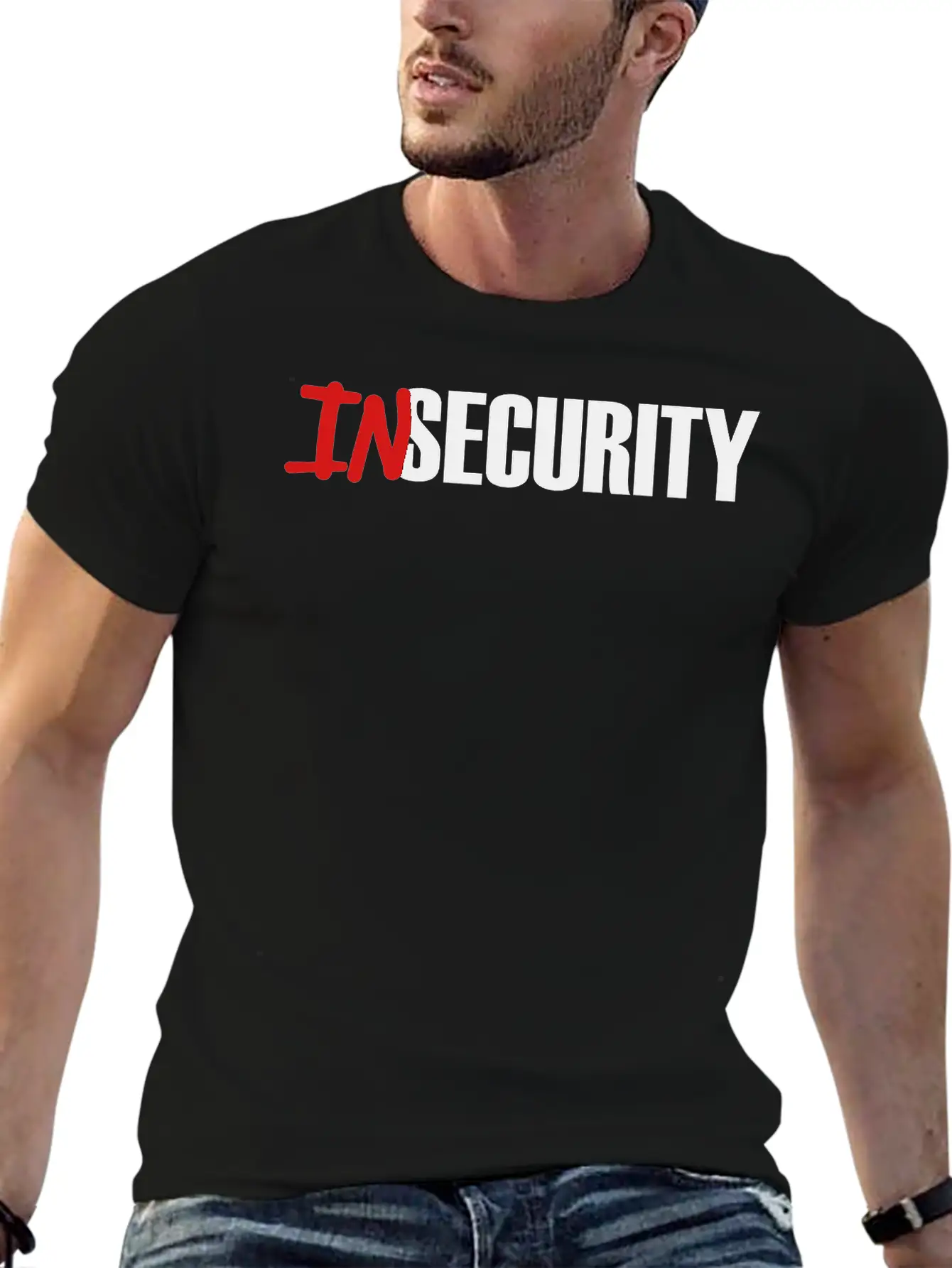 InSecurity Unisex Short Sleeve Soft Cotton T-Shirt – Casual Everyday Wear