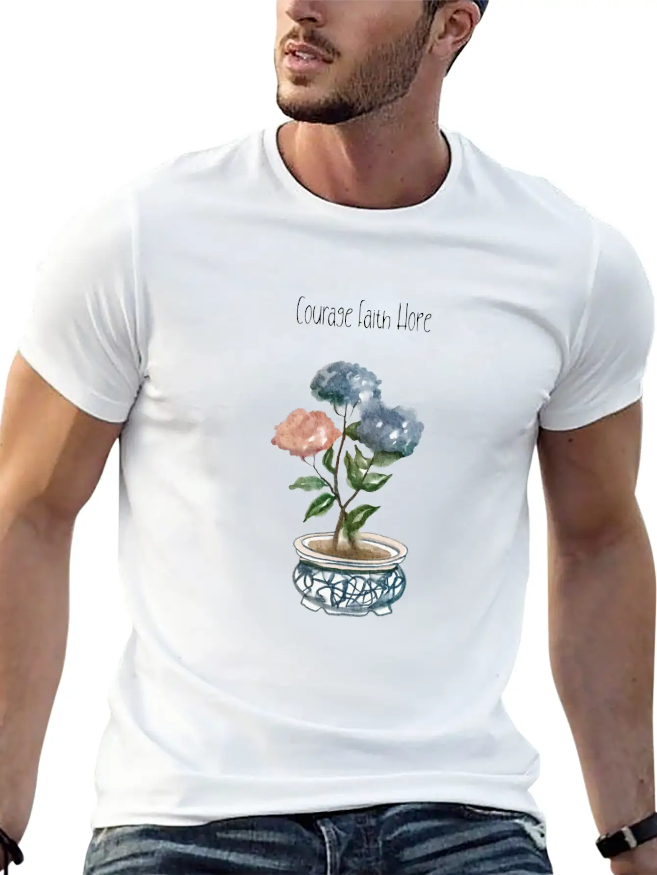 Inspirational T-shirt Comfortable Minimalist Graphic Tee – Summer Style Essential