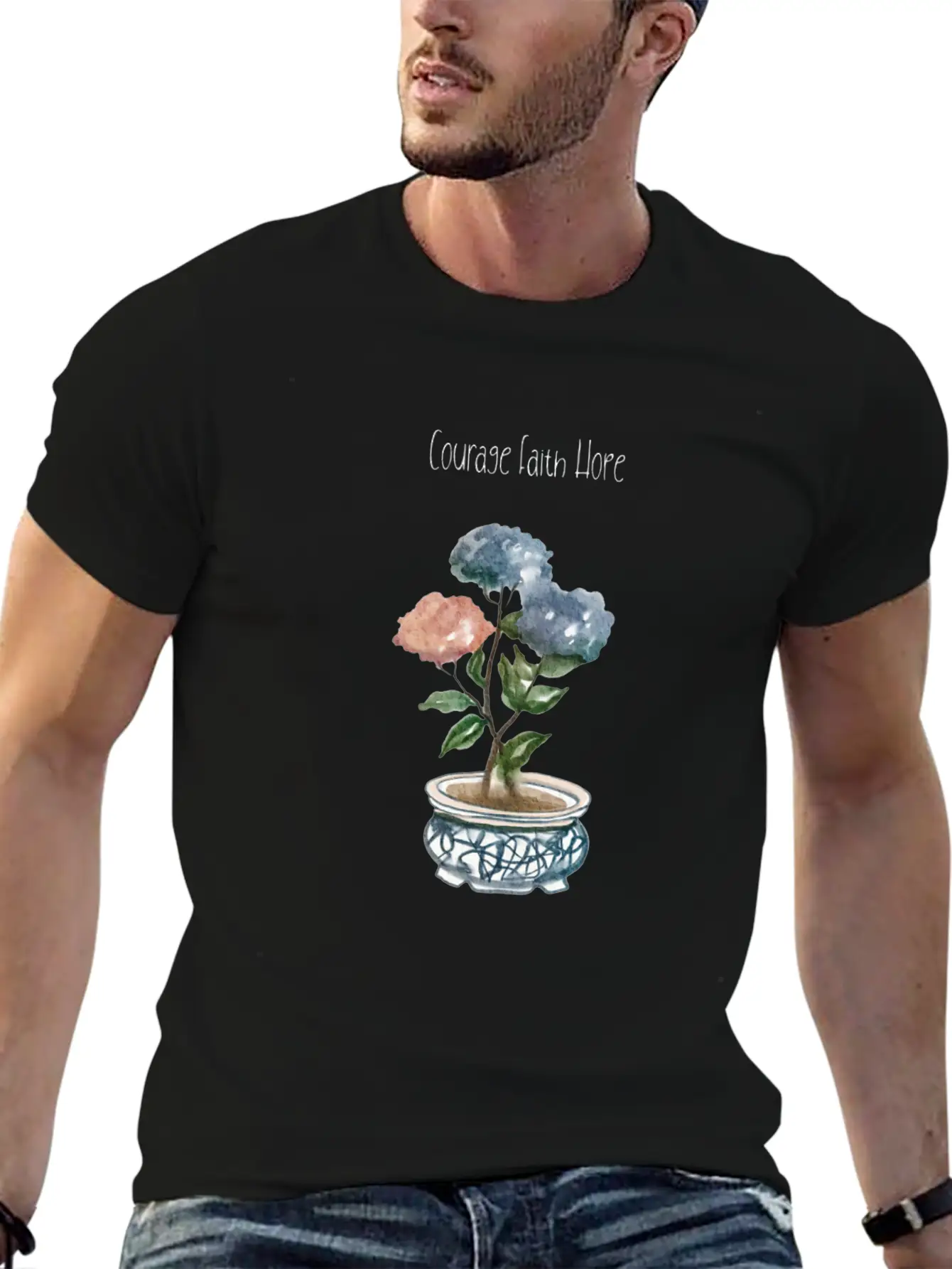 Inspirational T-shirt Comfortable Minimalist Graphic Tee – Summer Style Essential