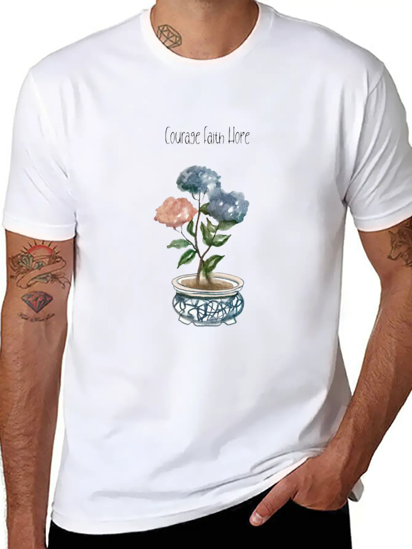 Inspirational T-shirt Comfortable Minimalist Graphic Tee – Summer Style Essential