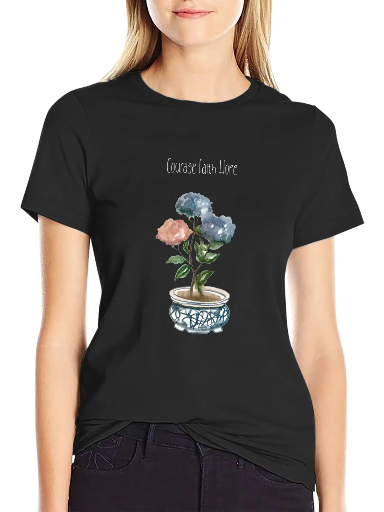 Inspirational T-shirt Comfortable Minimalist Graphic Tee – Summer Style Essential