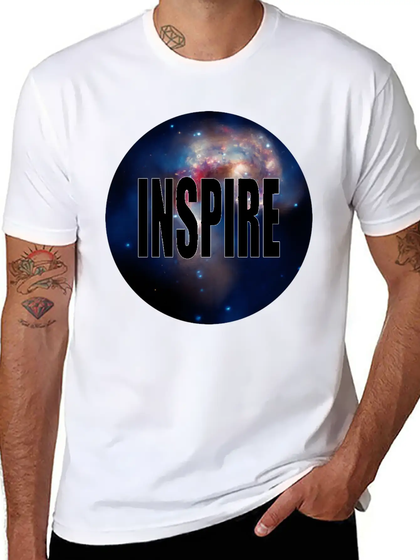 Inspire Stylish Everyday T-Shirt – Unisex Basic Cotton Tee