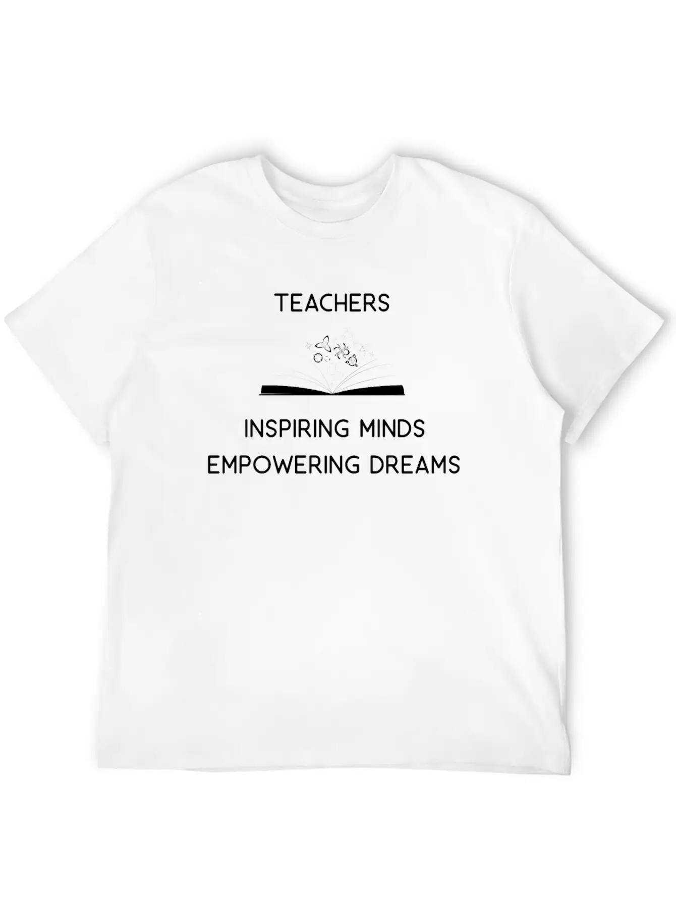 Inspiring Minds Empowering Dreams Timeless Short Sleeve Tee – Comfy And Minimalist Design