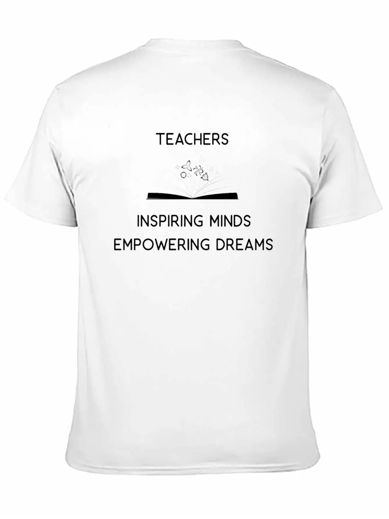 Inspiring Minds Empowering Dreams Timeless Short Sleeve Tee – Comfy And Minimalist Design