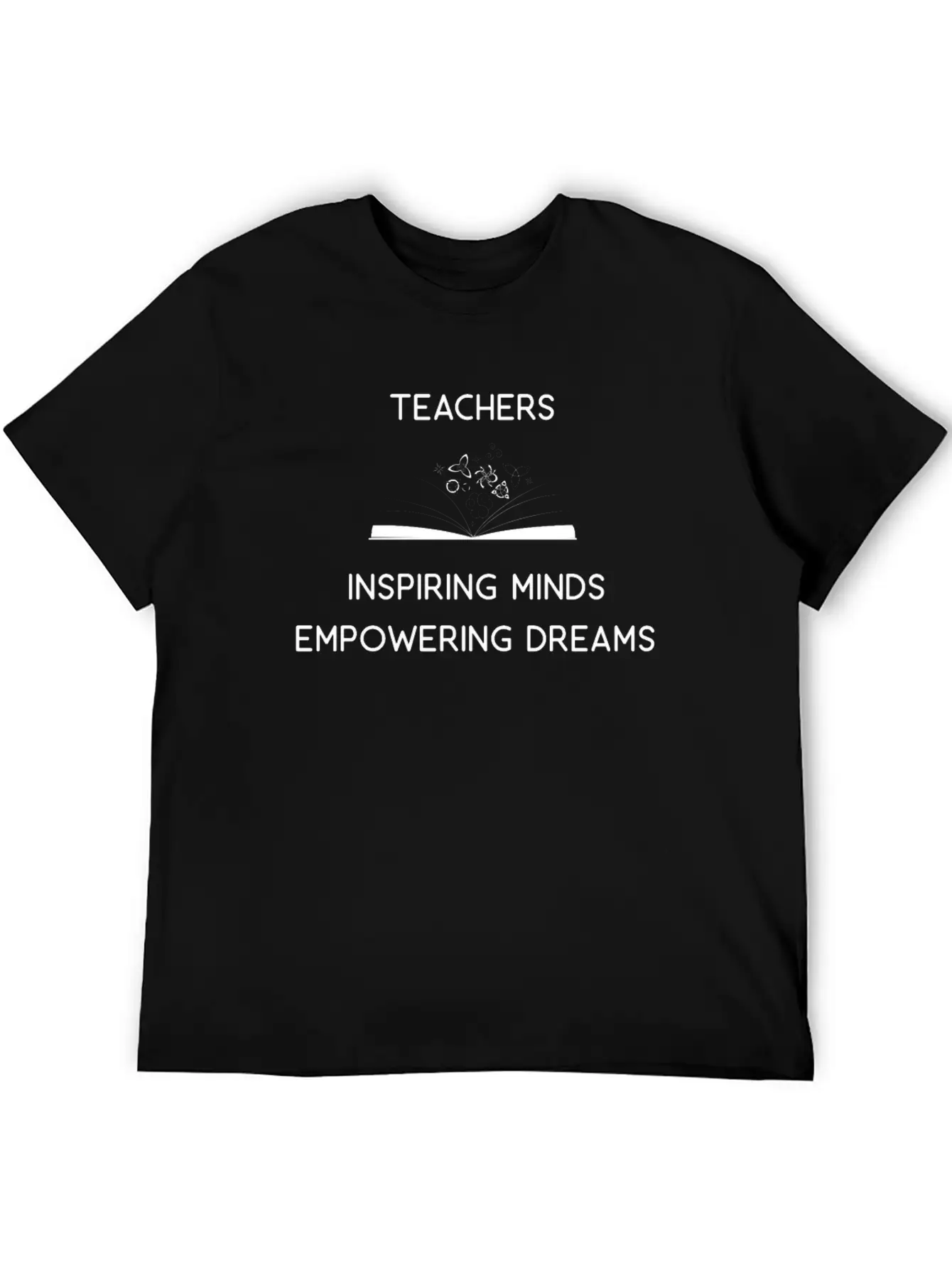 Inspiring Minds Empowering Dreams Timeless Short Sleeve Tee – Comfy And Minimalist Design