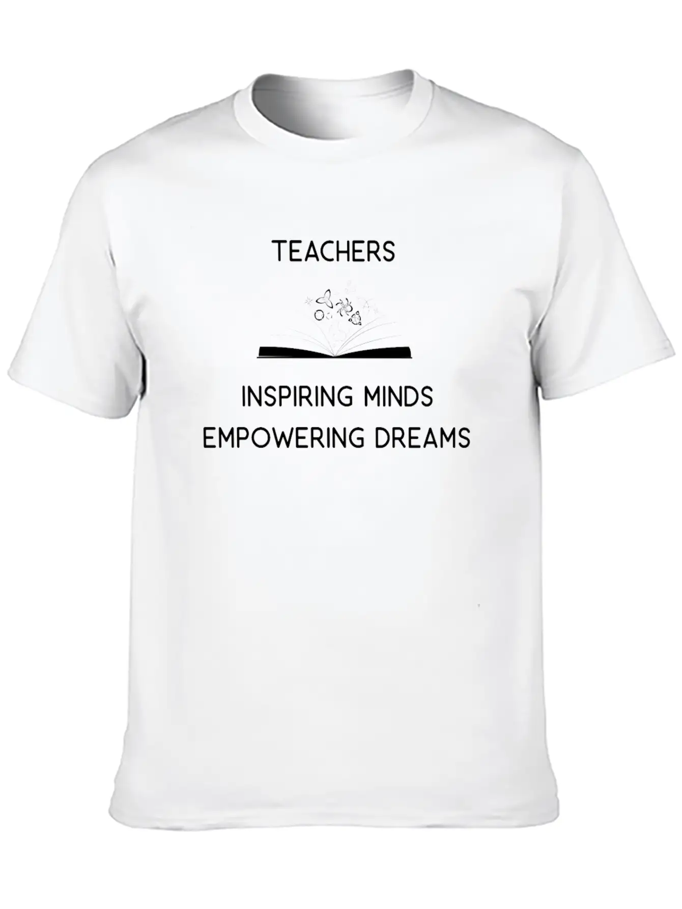 Inspiring Minds Empowering Dreams Timeless Short Sleeve Tee – Comfy And Minimalist Design
