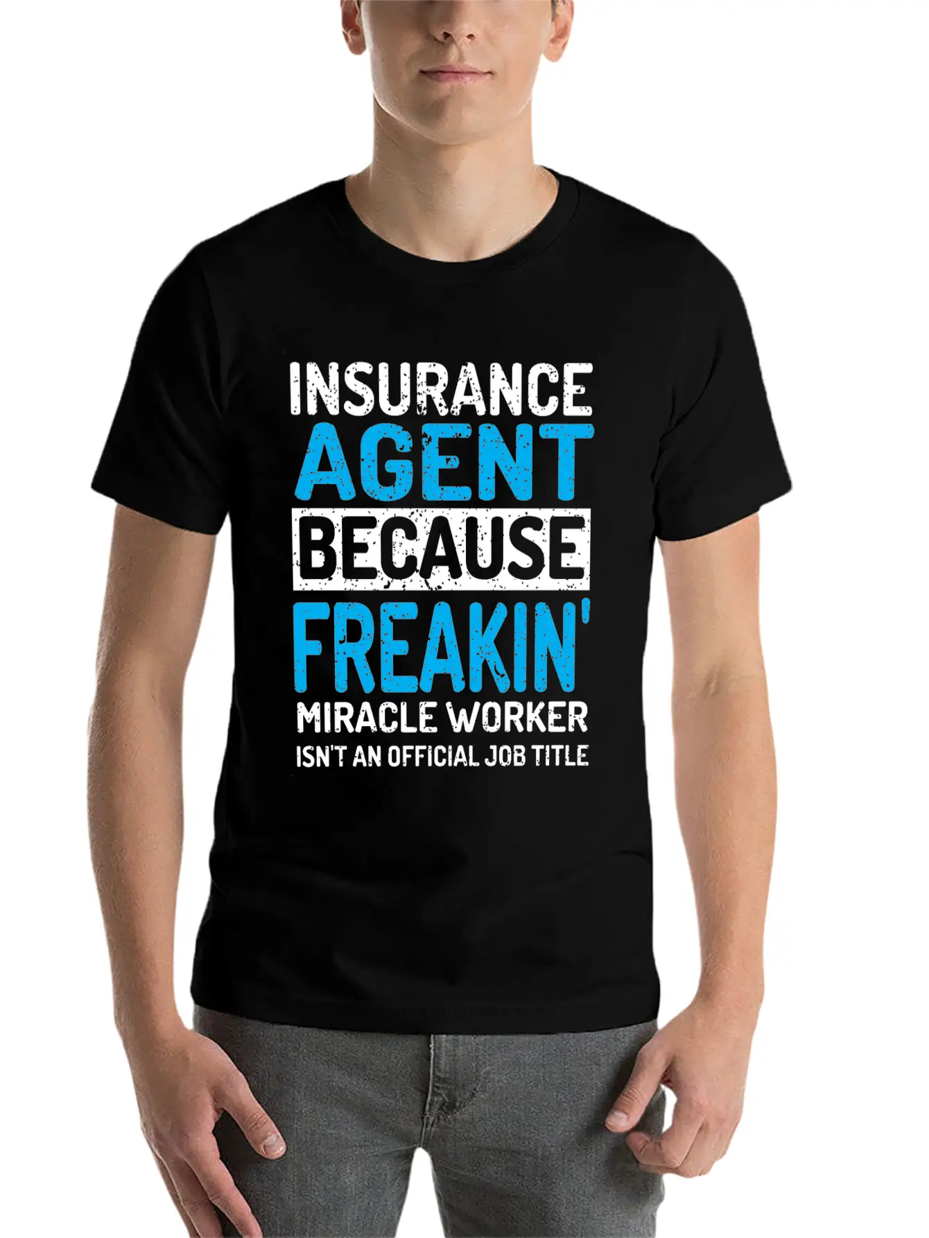 Insurance Agent Timeless Short Sleeve Tee – Comfy And Minimalist Design