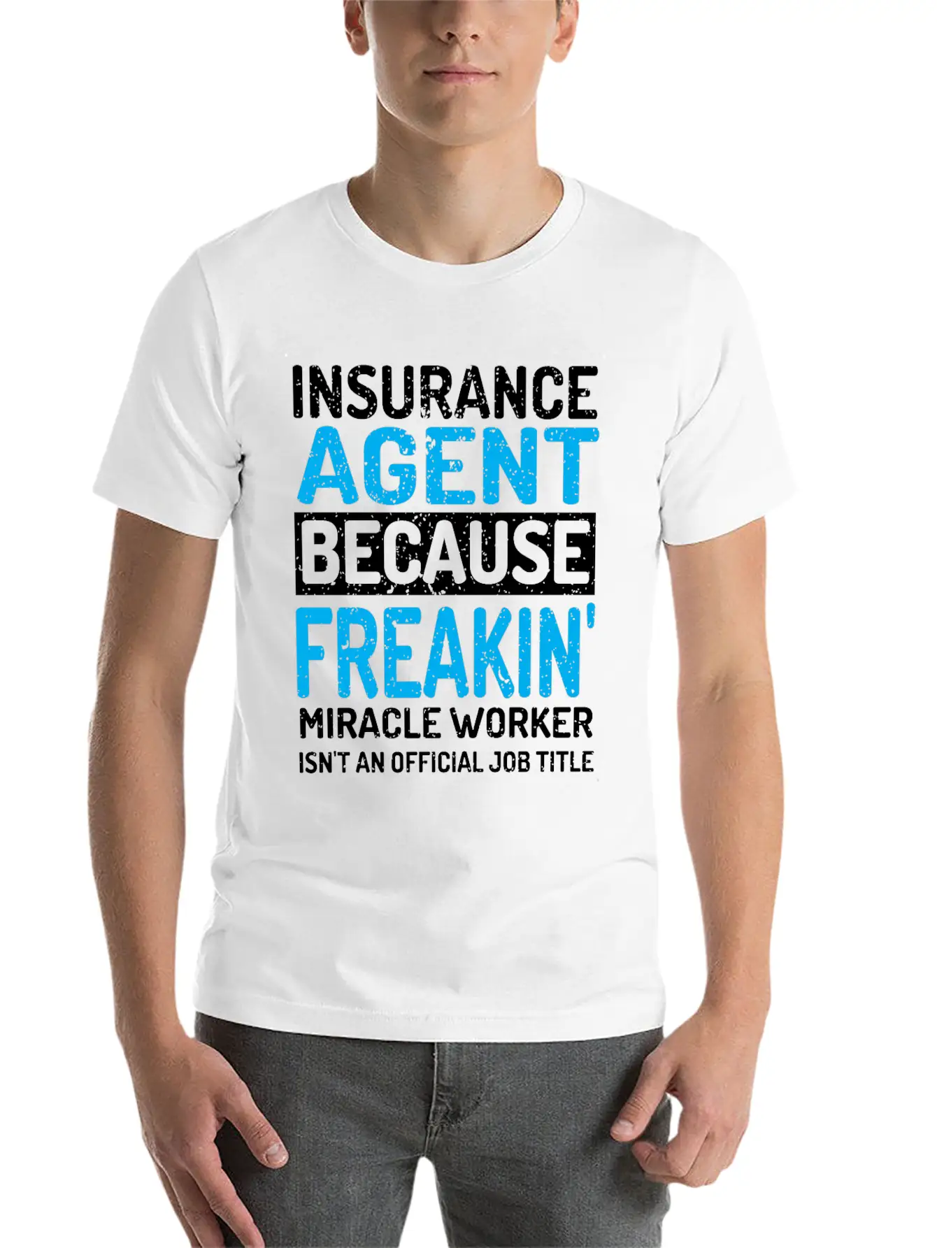 Insurance Agent Timeless Short Sleeve Tee – Comfy And Minimalist Design