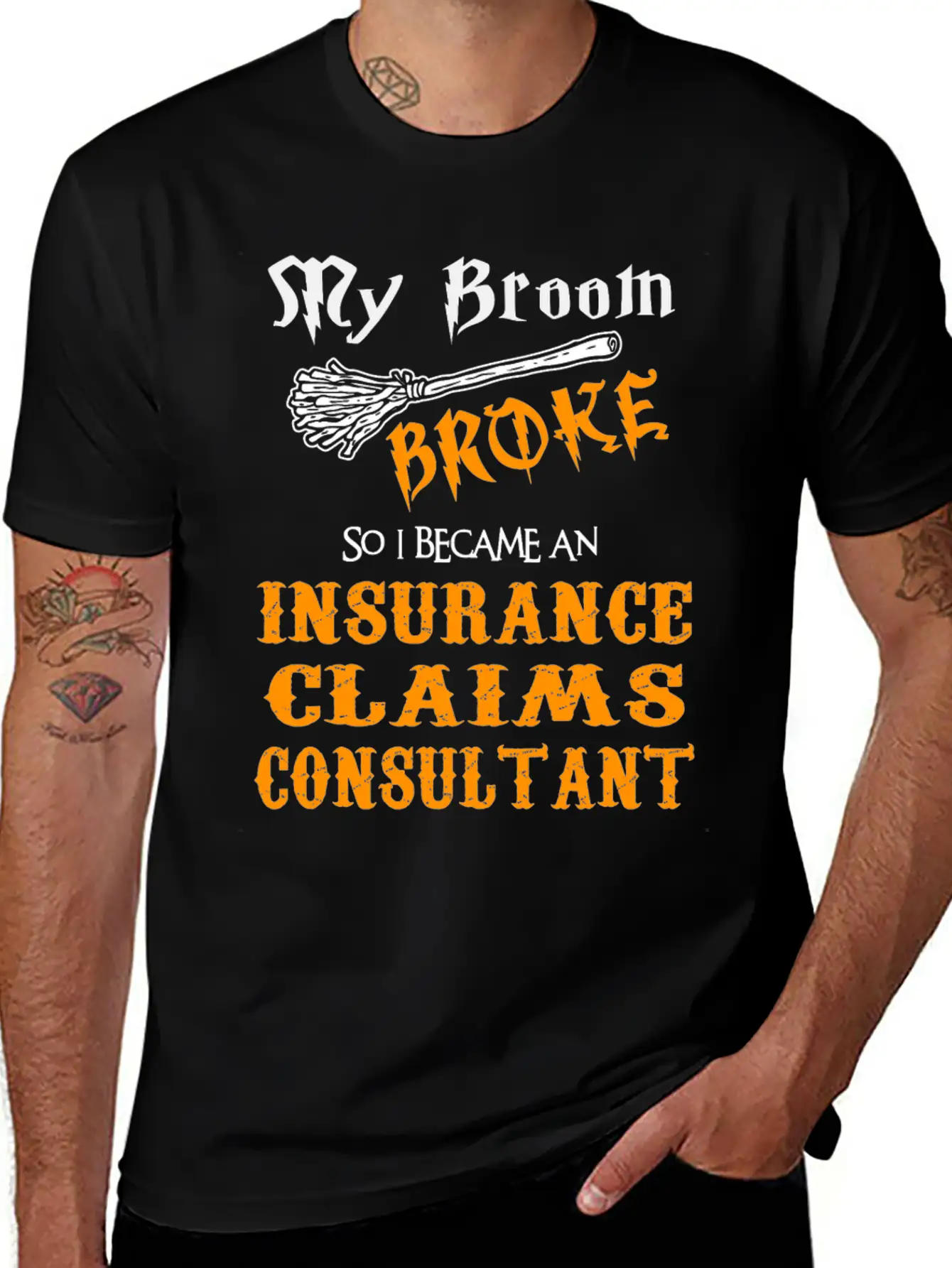 Insurance Claims Consultant Unisex Short Sleeve Soft Cotton T-Shirt – Casual Everyday Wear