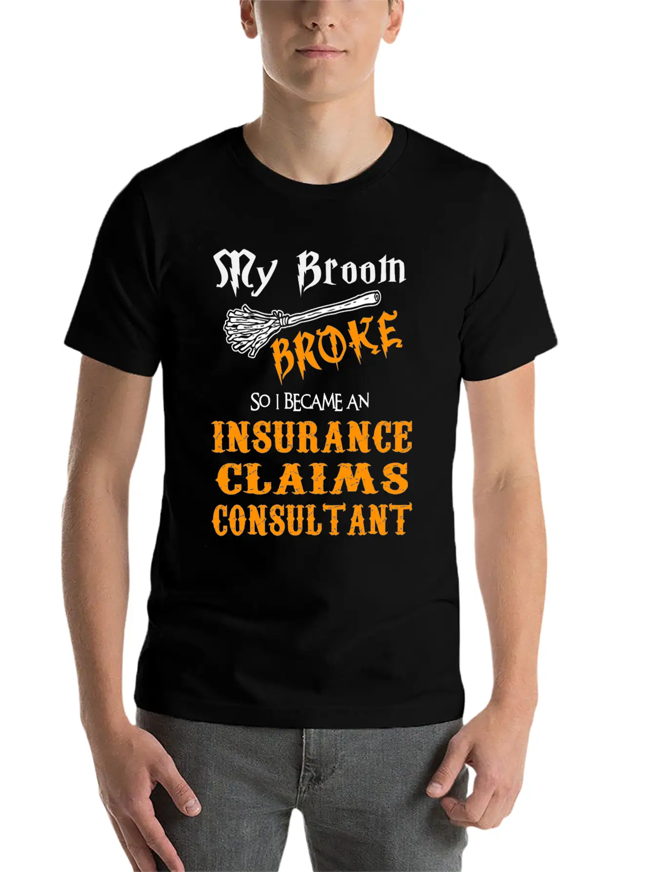 Insurance Claims Consultant Unisex Short Sleeve Soft Cotton T-Shirt – Casual Everyday Wear