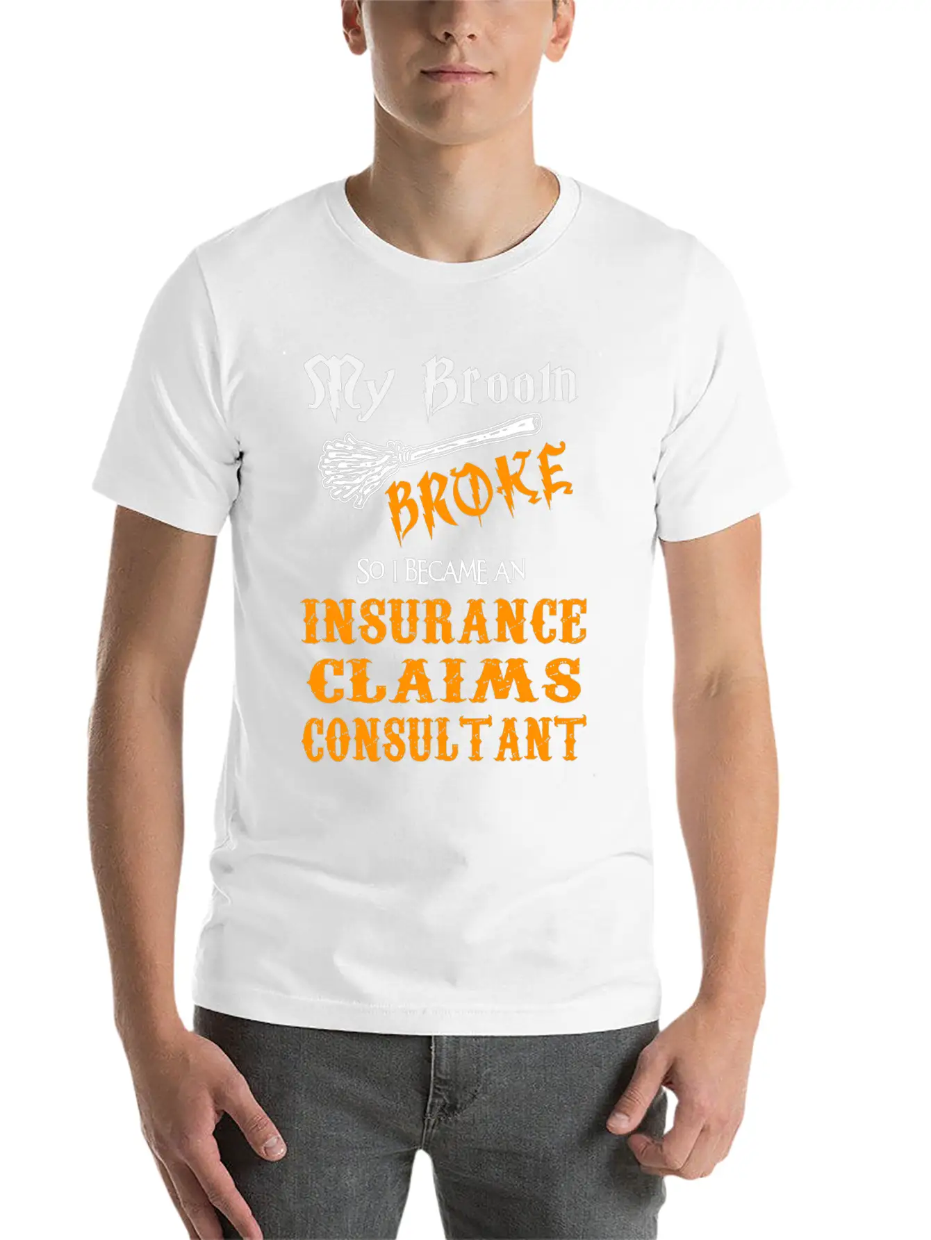 Insurance Claims Consultant Unisex Short Sleeve Soft Cotton T-Shirt – Casual Everyday Wear