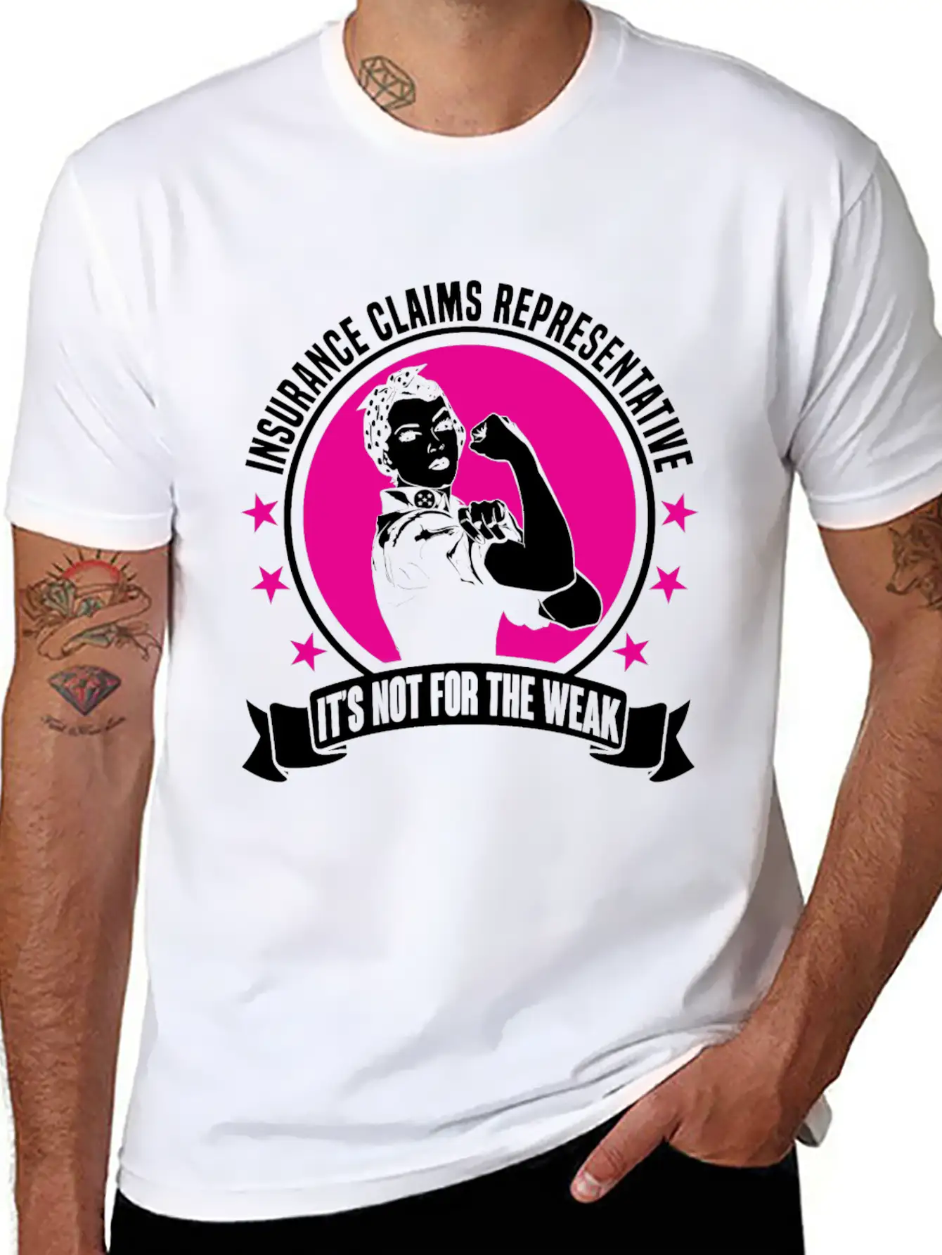 Insurance Claims Representative Unisex Short Sleeve Soft Cotton T-Shirt – Casual Everyday Wear