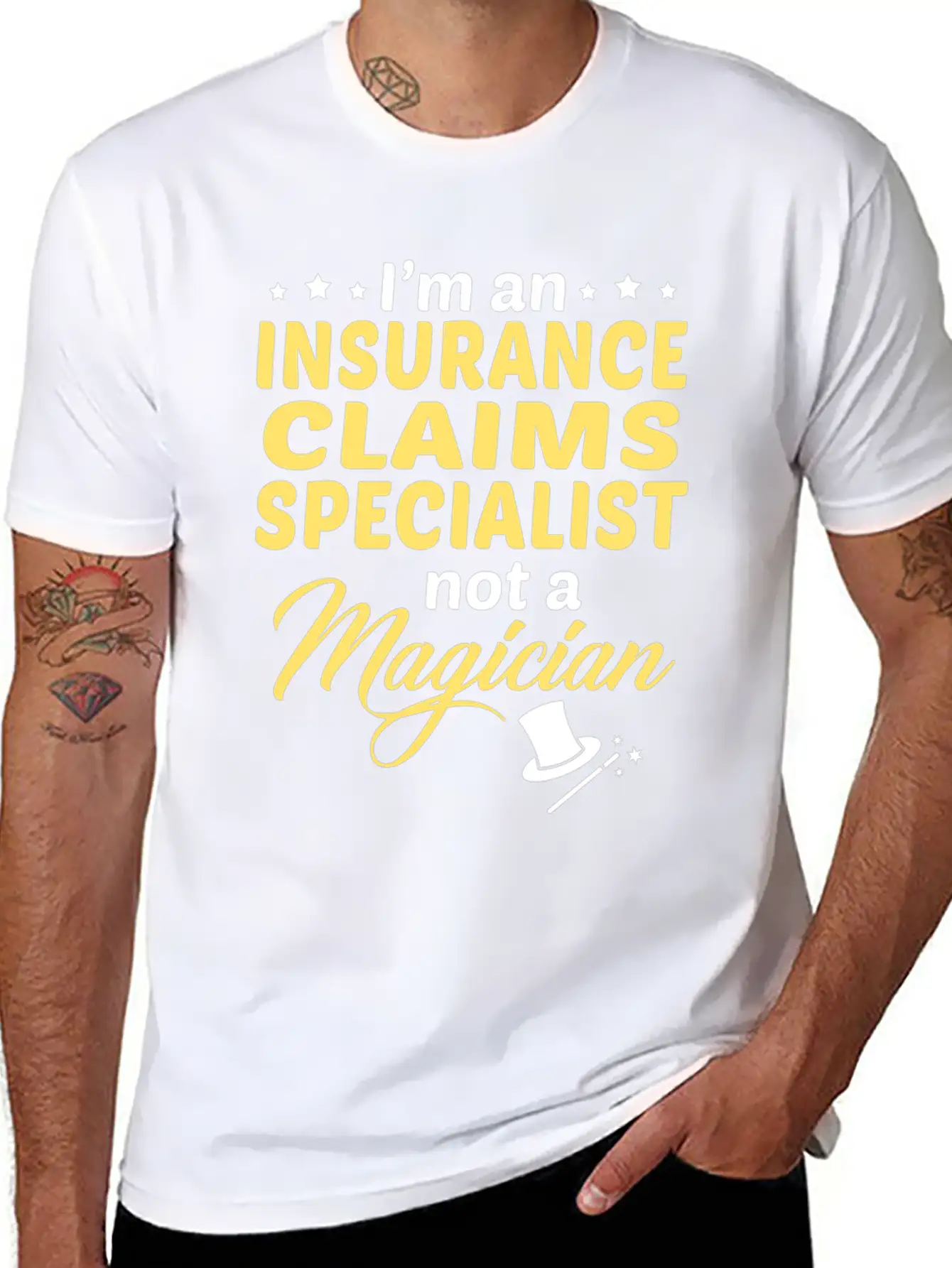 Insurance Claims Specialist Unisex Short Sleeve Soft Cotton T-Shirt – Casual Everyday Wear